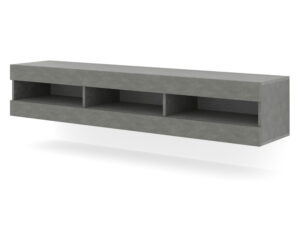 Miniatura 2 - Závěsný nebo stojící TV stolek Mona 160 cm, šedý
