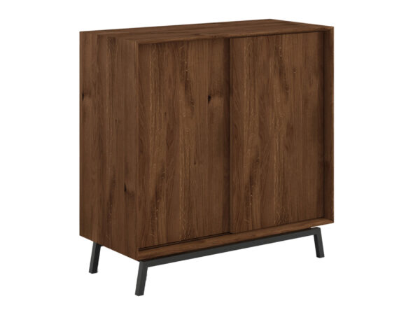 Eichenholzkommode mit Barfach Oak Elegance TABACCO