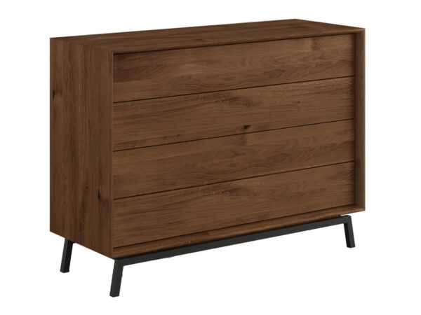 Eichenkommode 120 cm Oak Elegance Tabacco