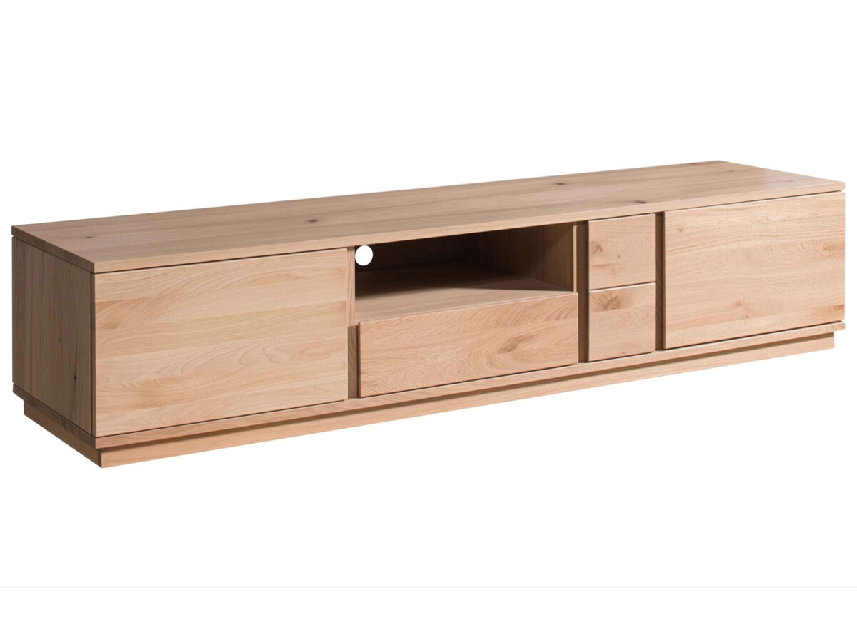 Avelune velký dubový TV stolek v moderním přírodním stylu