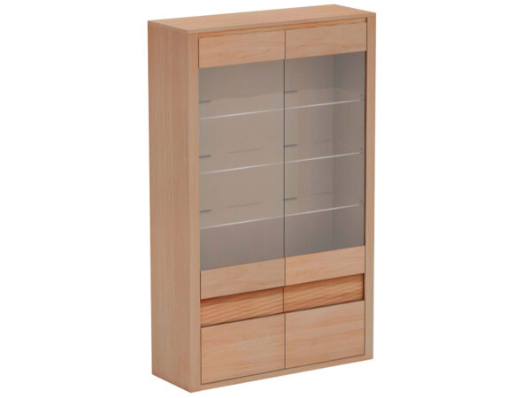 Holz Vitrine Eichen Noctelle II