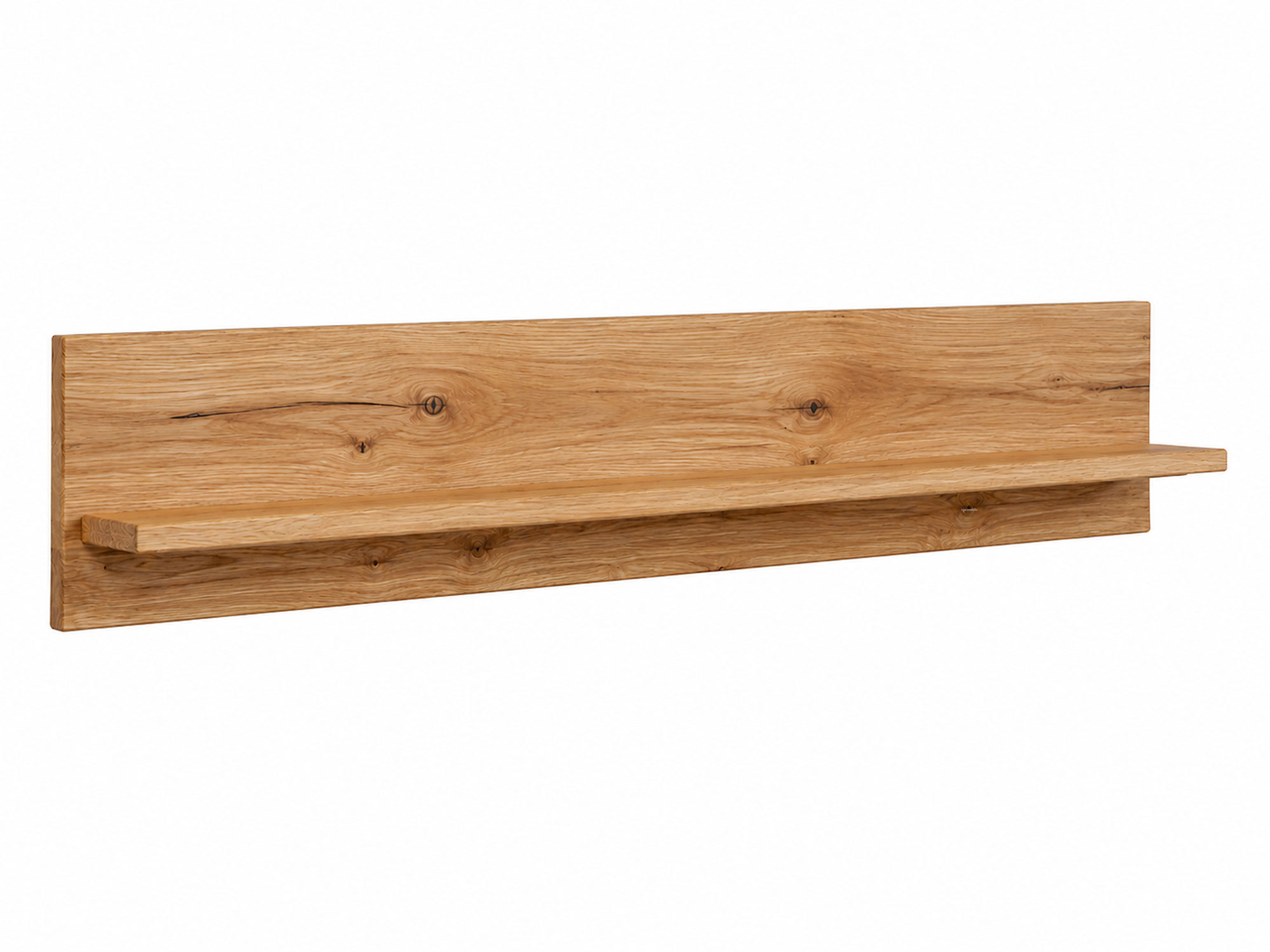 Elegancka Półka Dębowa Wisząca Silvara
