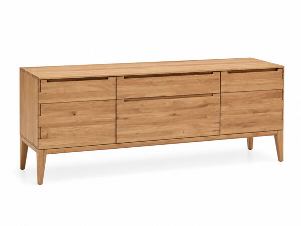 Kommode Orella mit natürlichem Holz Eiche