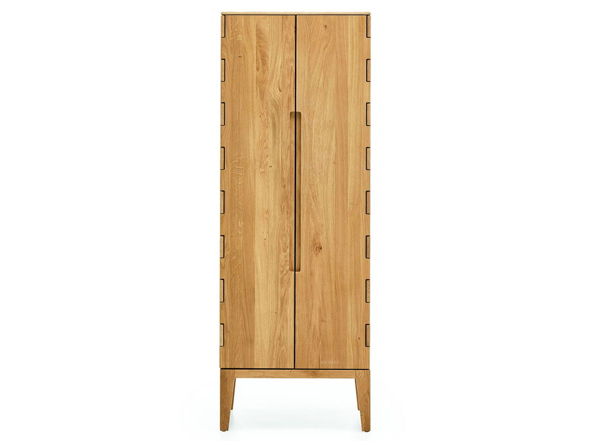 Vysoká dubová vitrína 60 cm 167,5 cm Orella