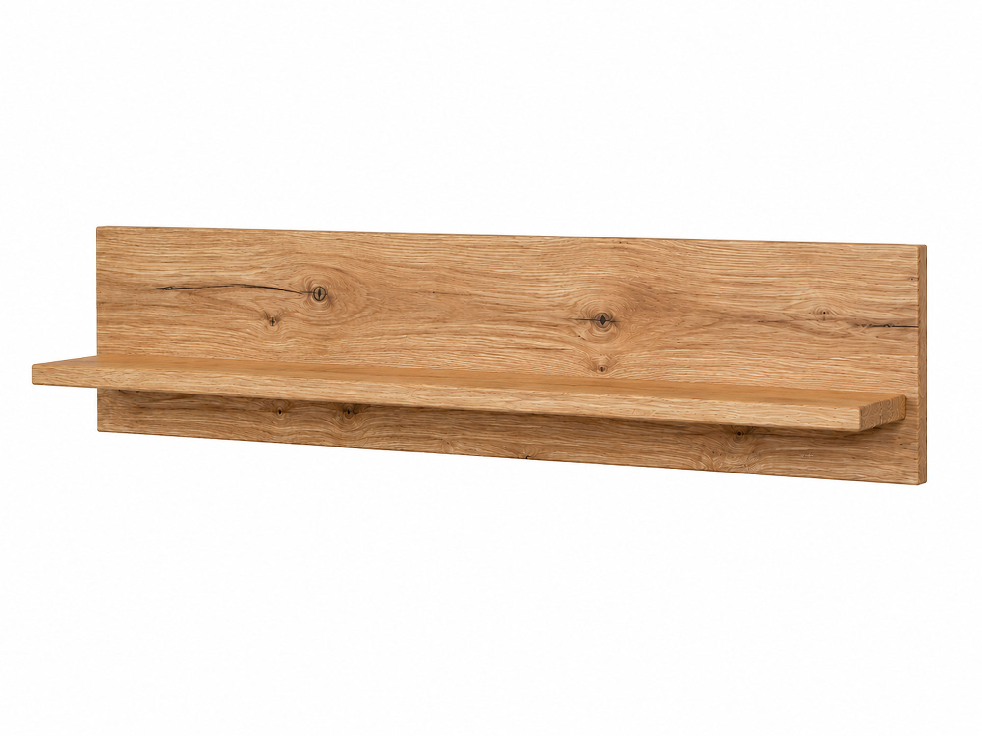 Elegancka Półka Dębowa Wisząca Silvara