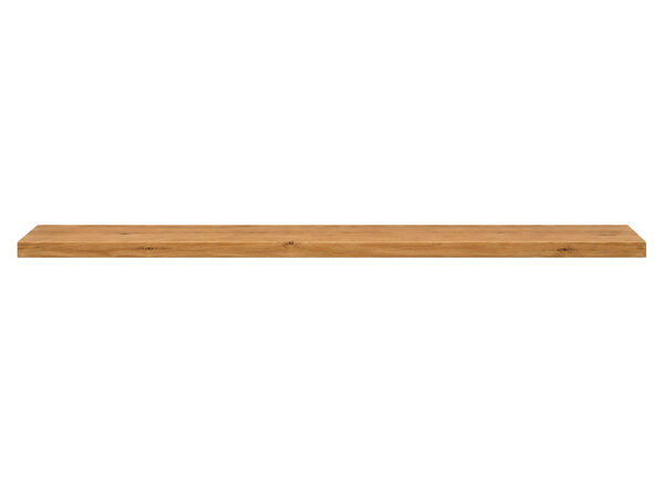 Modernes Wandregal Aura aus Eichen-Massivholz