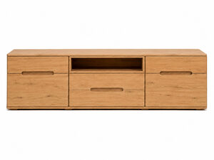 Miniatúra 6 - RTV skrinka Aura 180 cm, dub piesková farba, jemný tvar