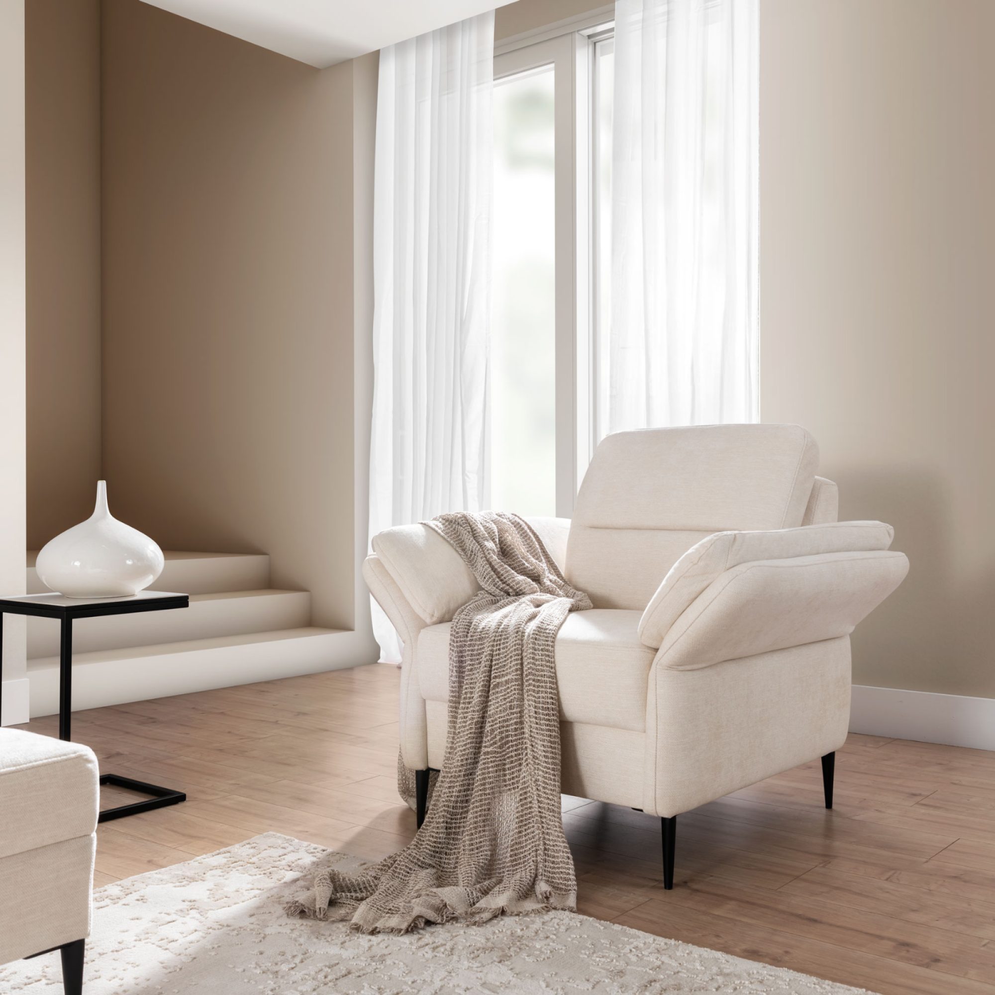 Sessel Narvento im Wohnzimmer
