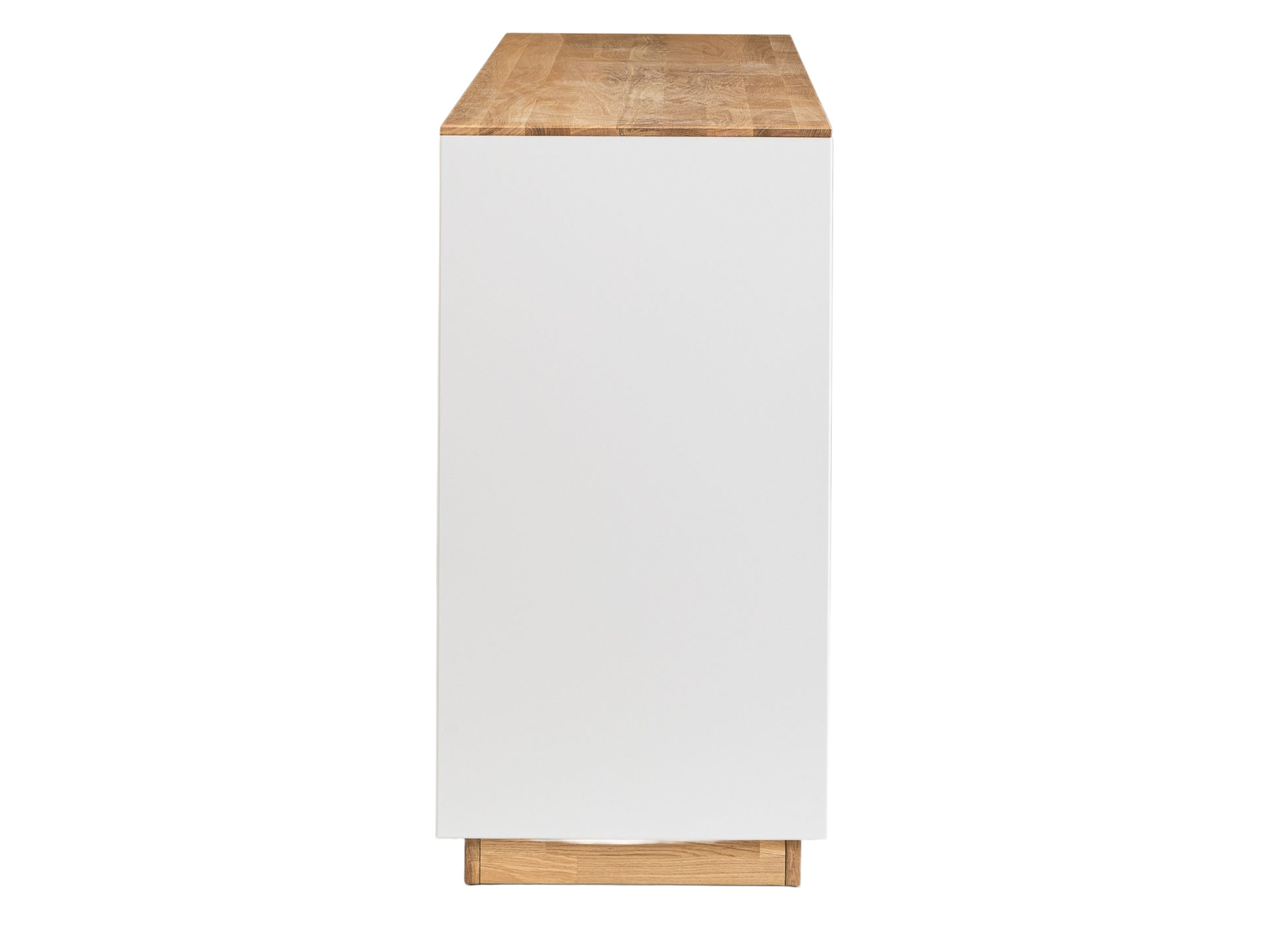 Komoda Belmario 180 cm detal przeszklenia
