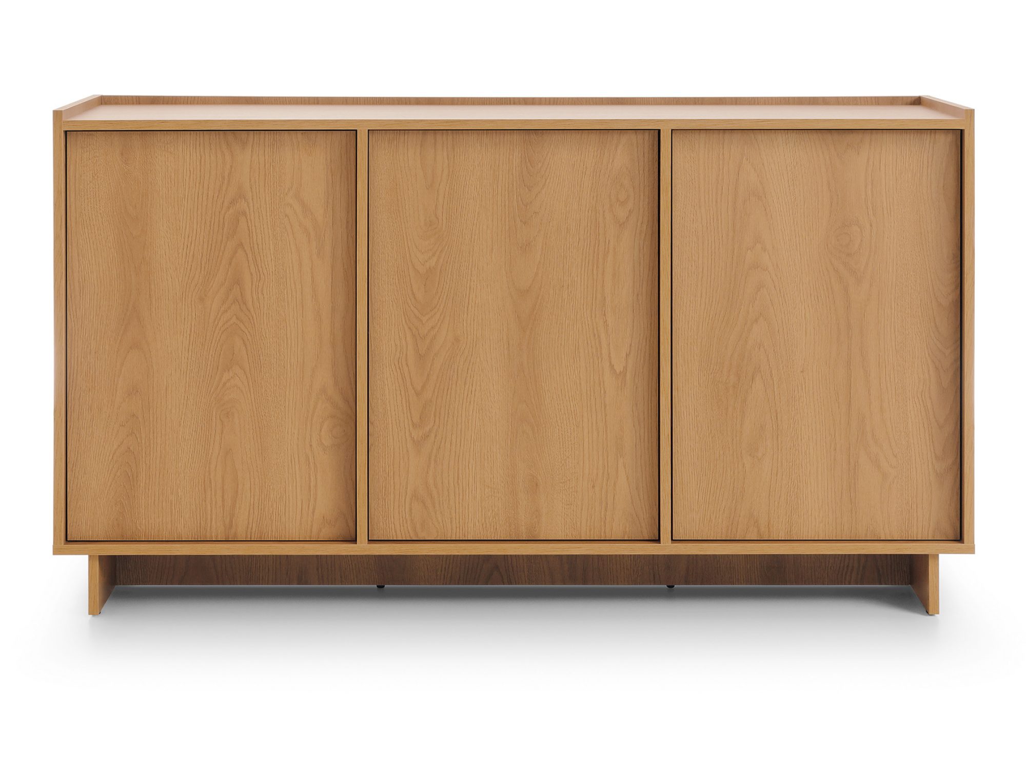 Kommode Hanami 147 cm in Karamelleiche-Dekor – Frontansicht