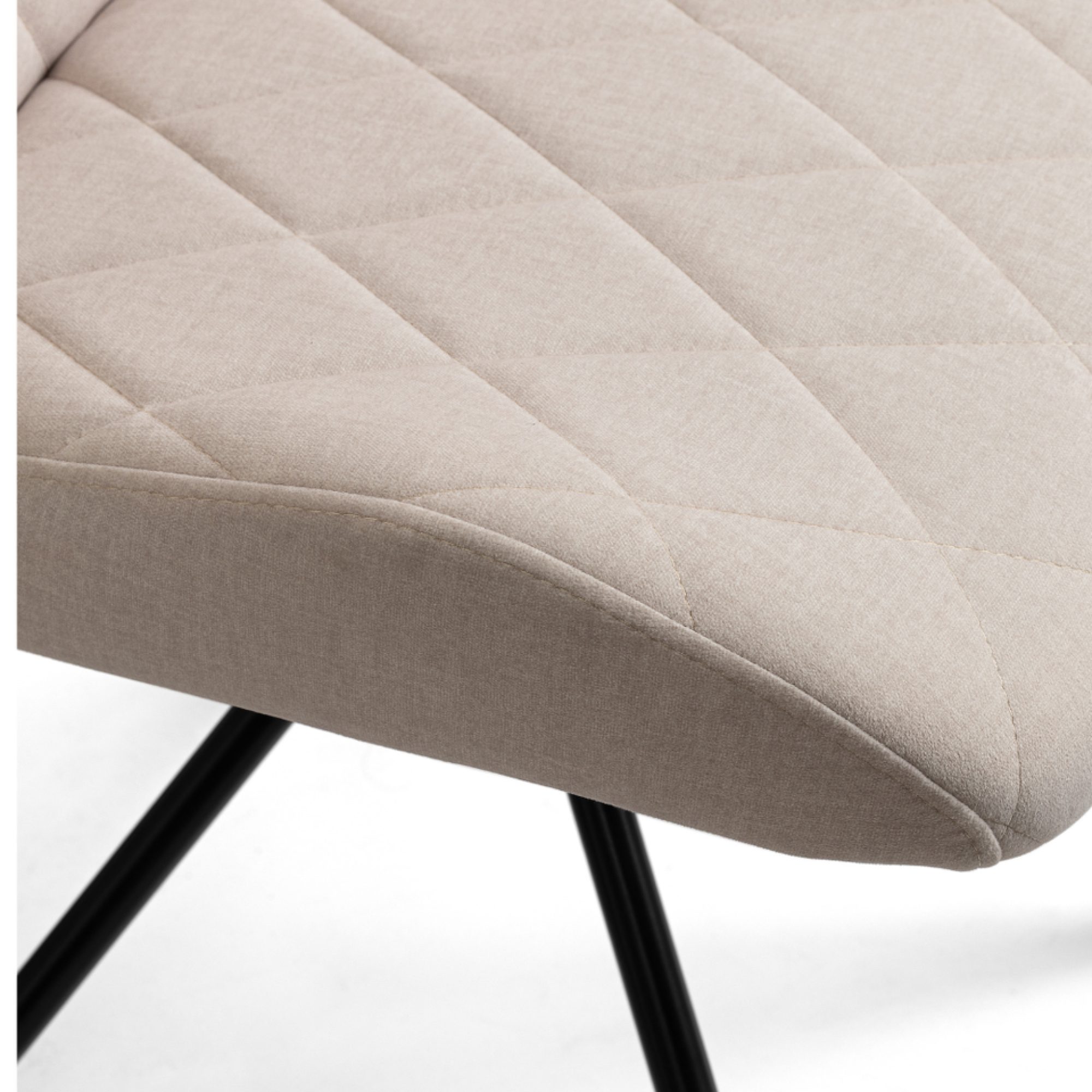 Čalouněná židle Nexor 89 cm, černá podnož v interiéru 4