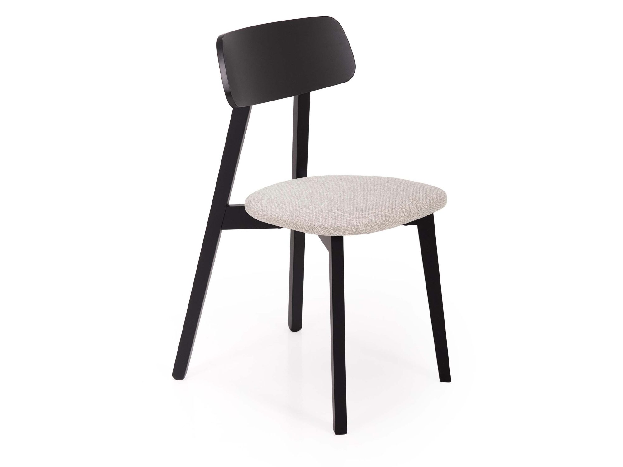 Gepolsterter Esszimmerstuhl aus Buchenholz 48 cm Viono