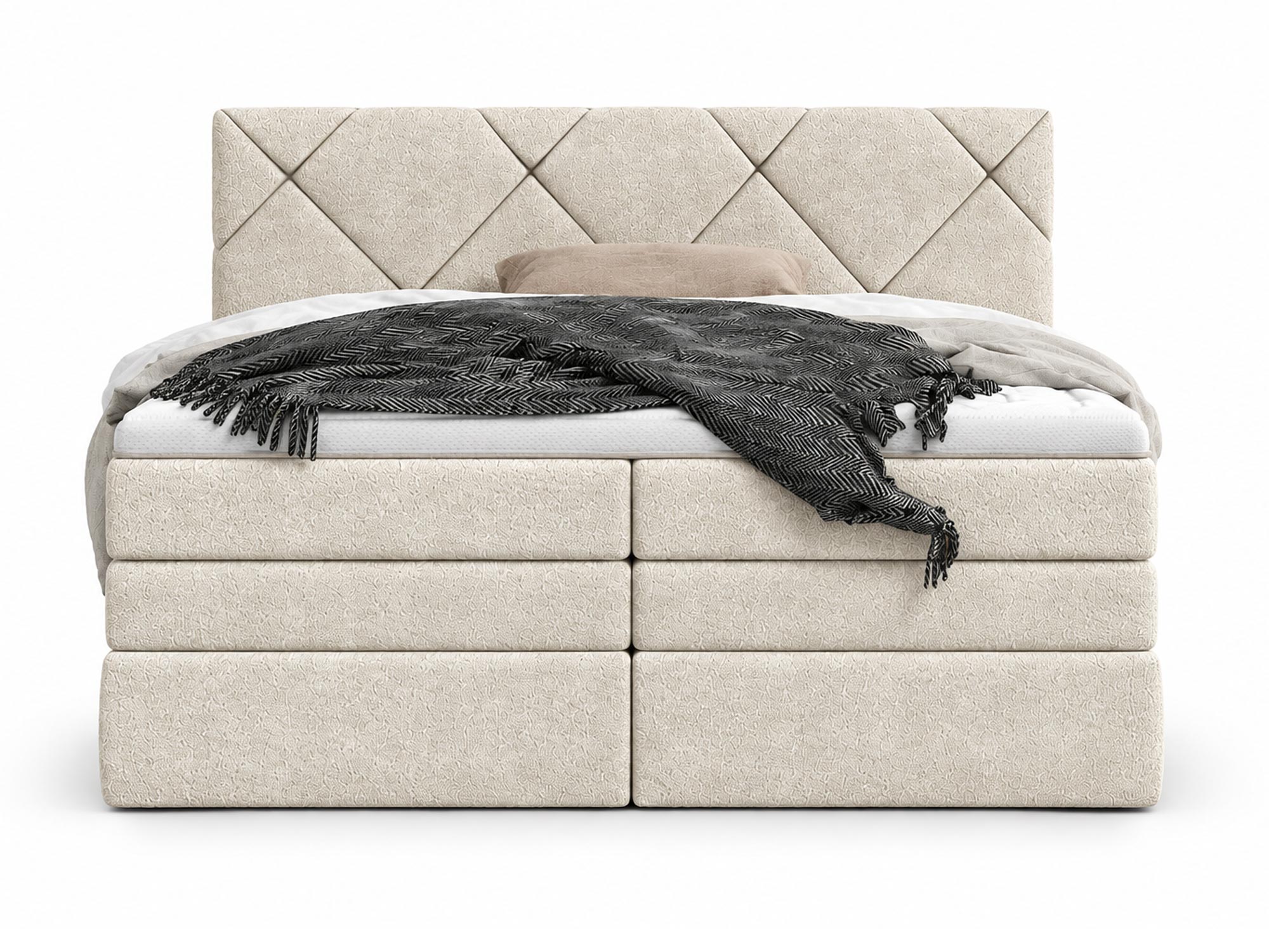 Boxspringbett mit Bettkasten 140–180x200 cm LUNGARO