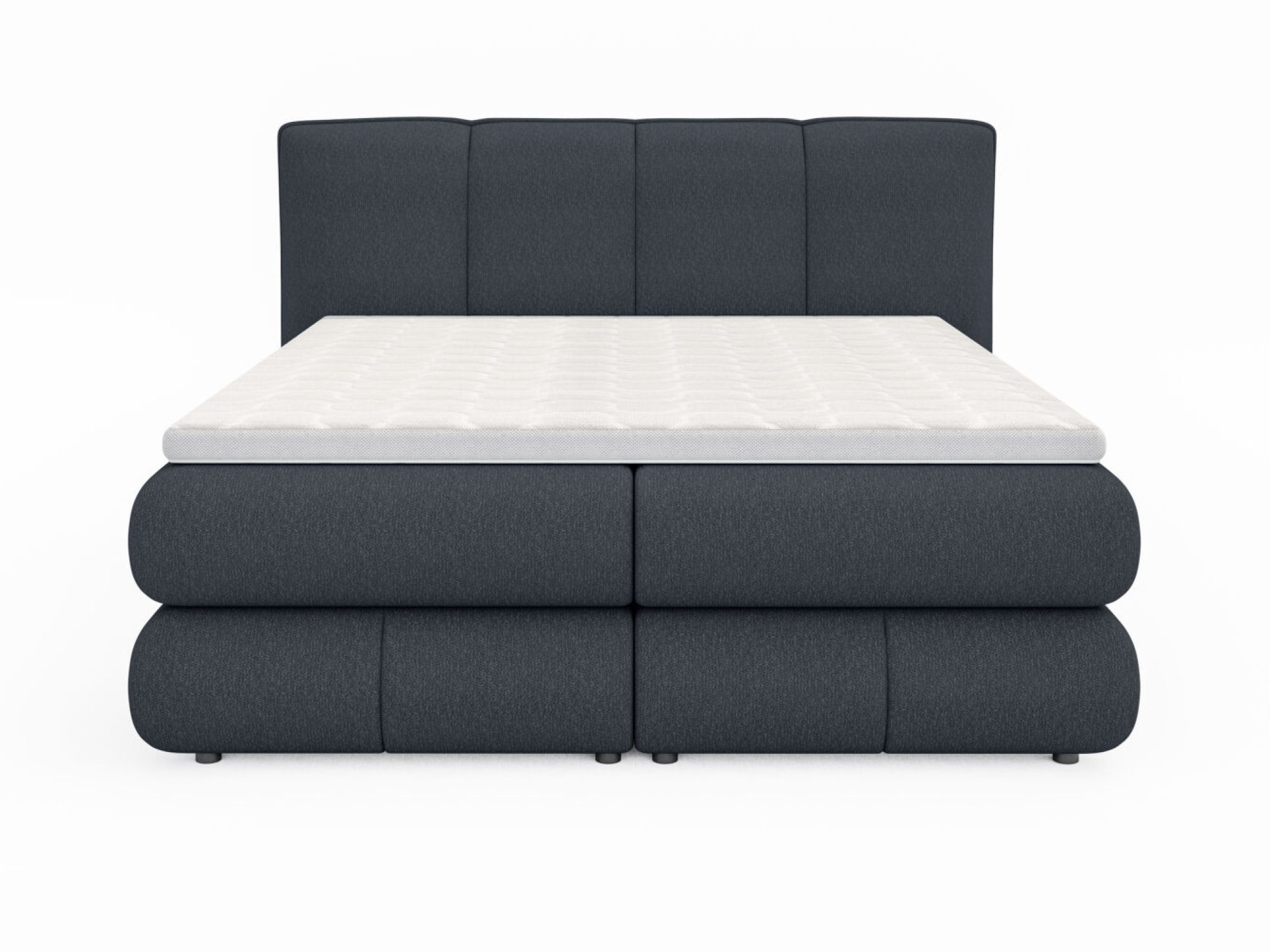 Modernes Boxspringbett mit Bettkasten ALBERVIANO