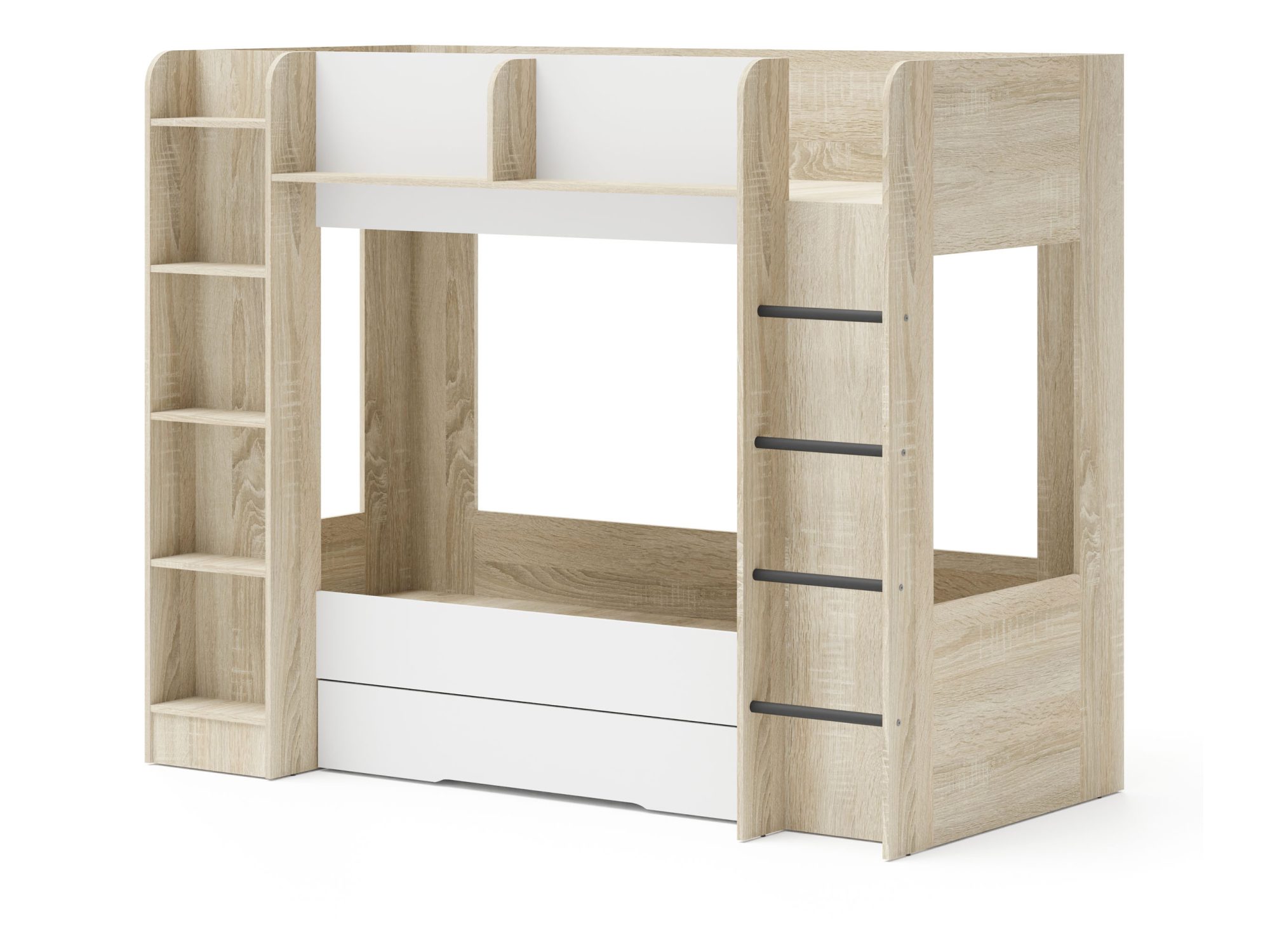 Etagenbett mit Regal Simi 204 cm