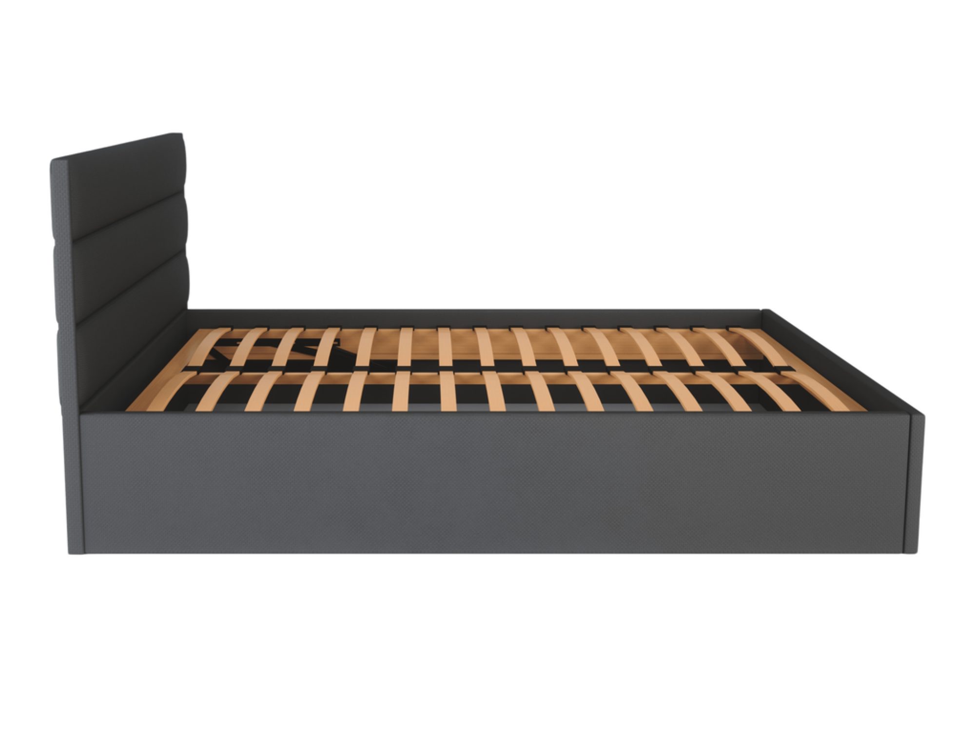 Čalouněná postel s úložným prostorem Senviero 140–200 × 200 cm – foto 4