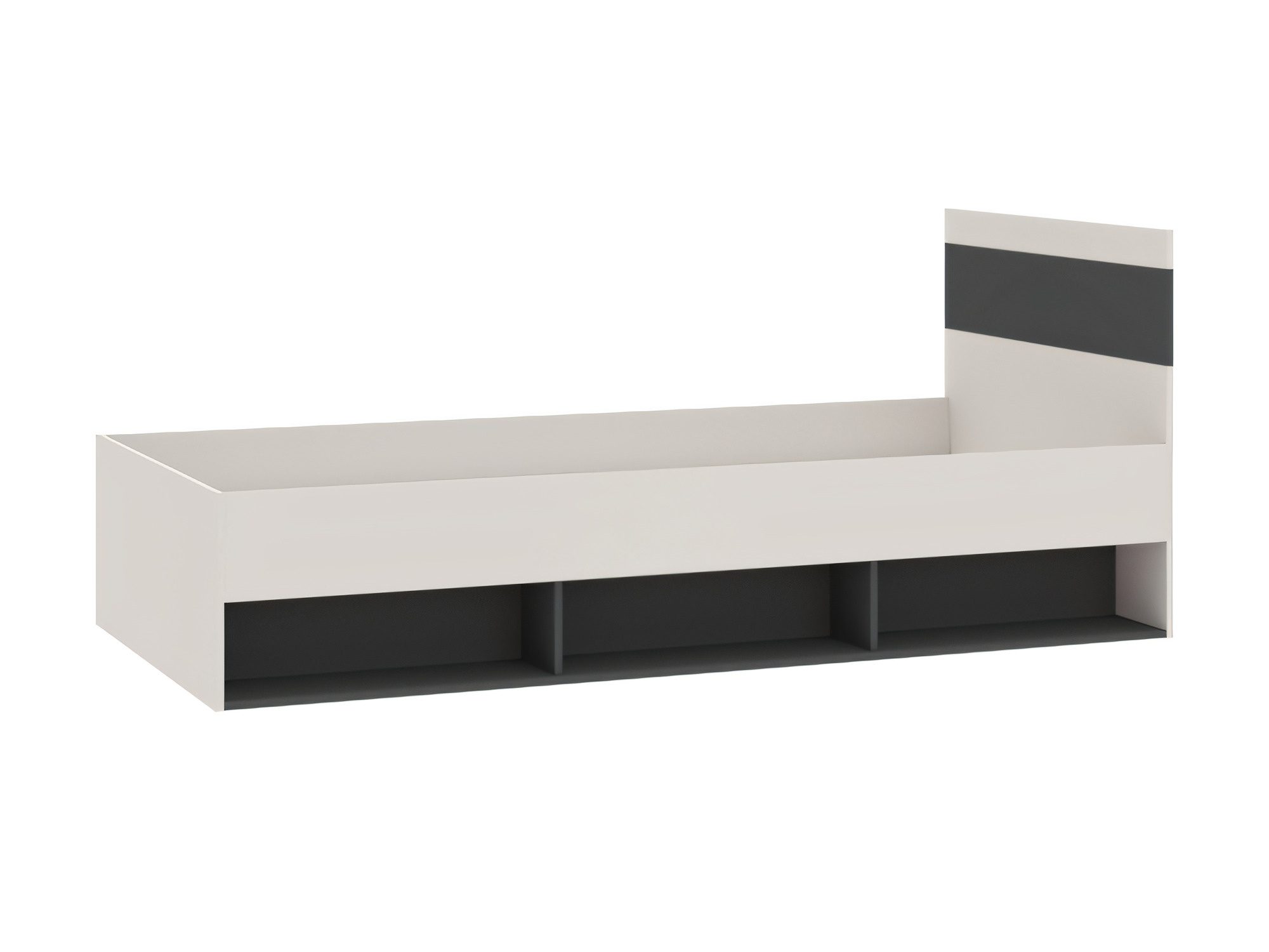 Postel Veldaro Duo 90 cm, kašmír a antracit