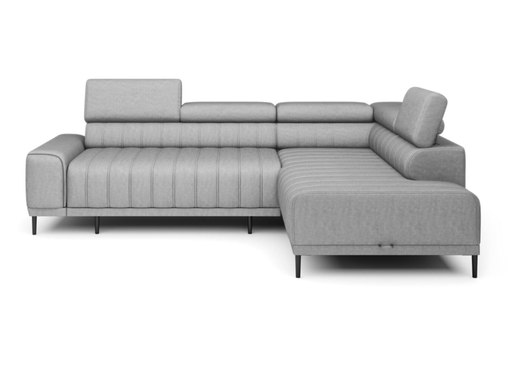 Rohová sedací souprava Calviano XL 342 cm na bílém pozadí