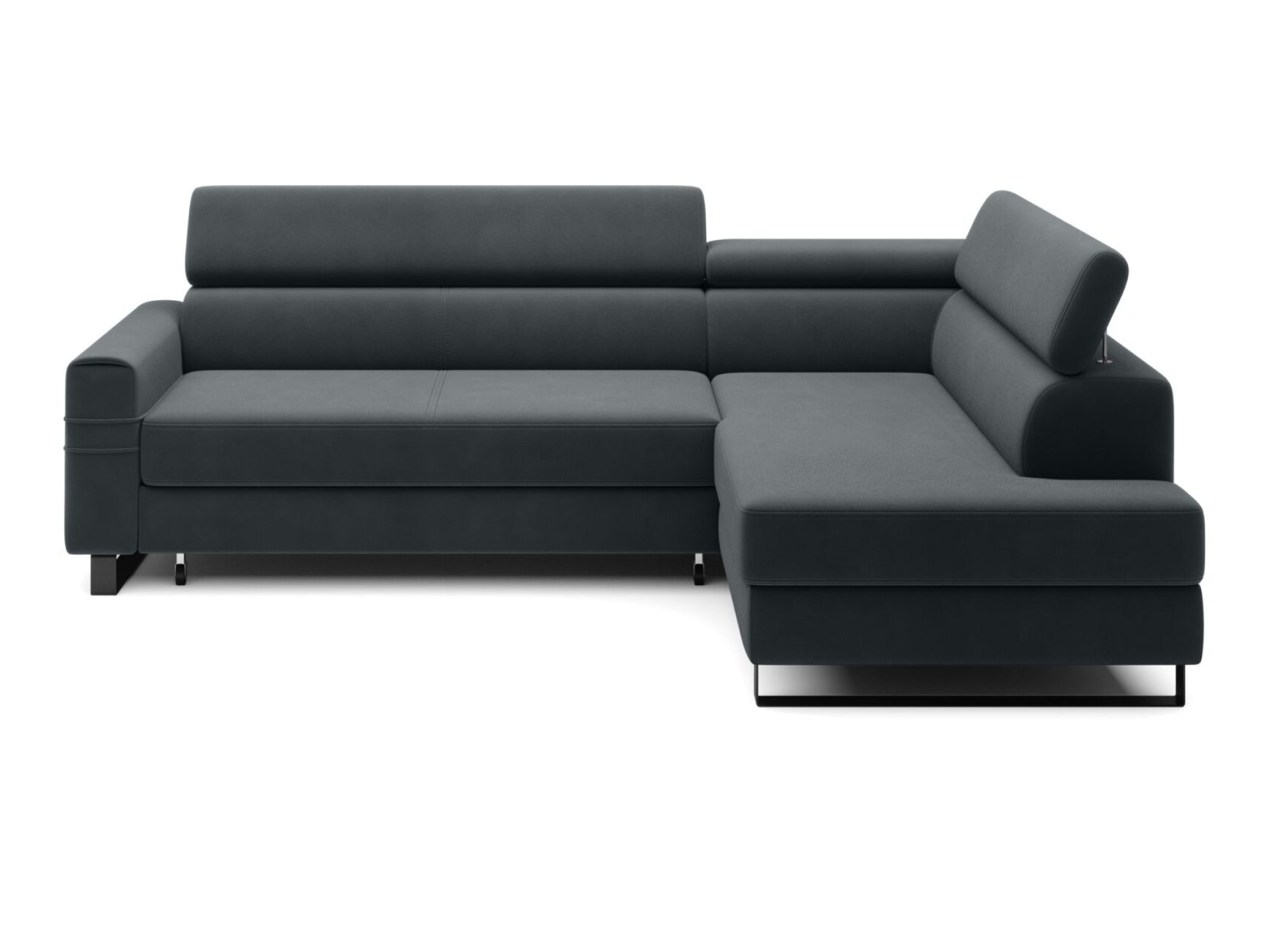 Ecksofa mit Schlaffunktion und Bettkasten 249 cm LIVARO