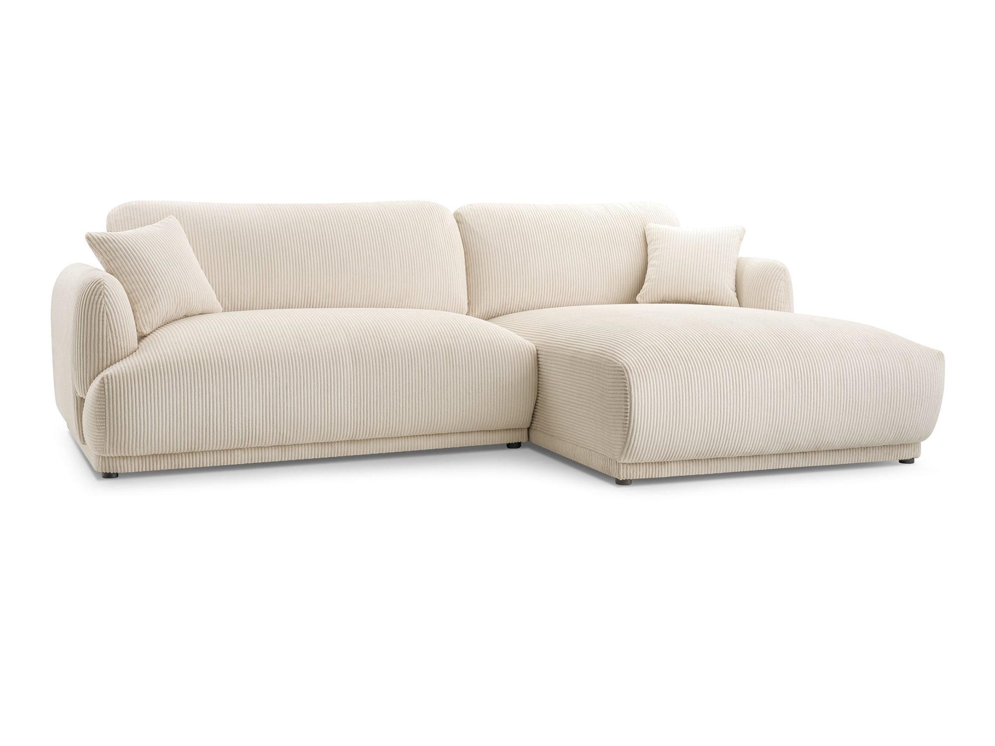 Modernes Polster-Ecksofa fürs Wohnzimmer 264 cm LUMESSO