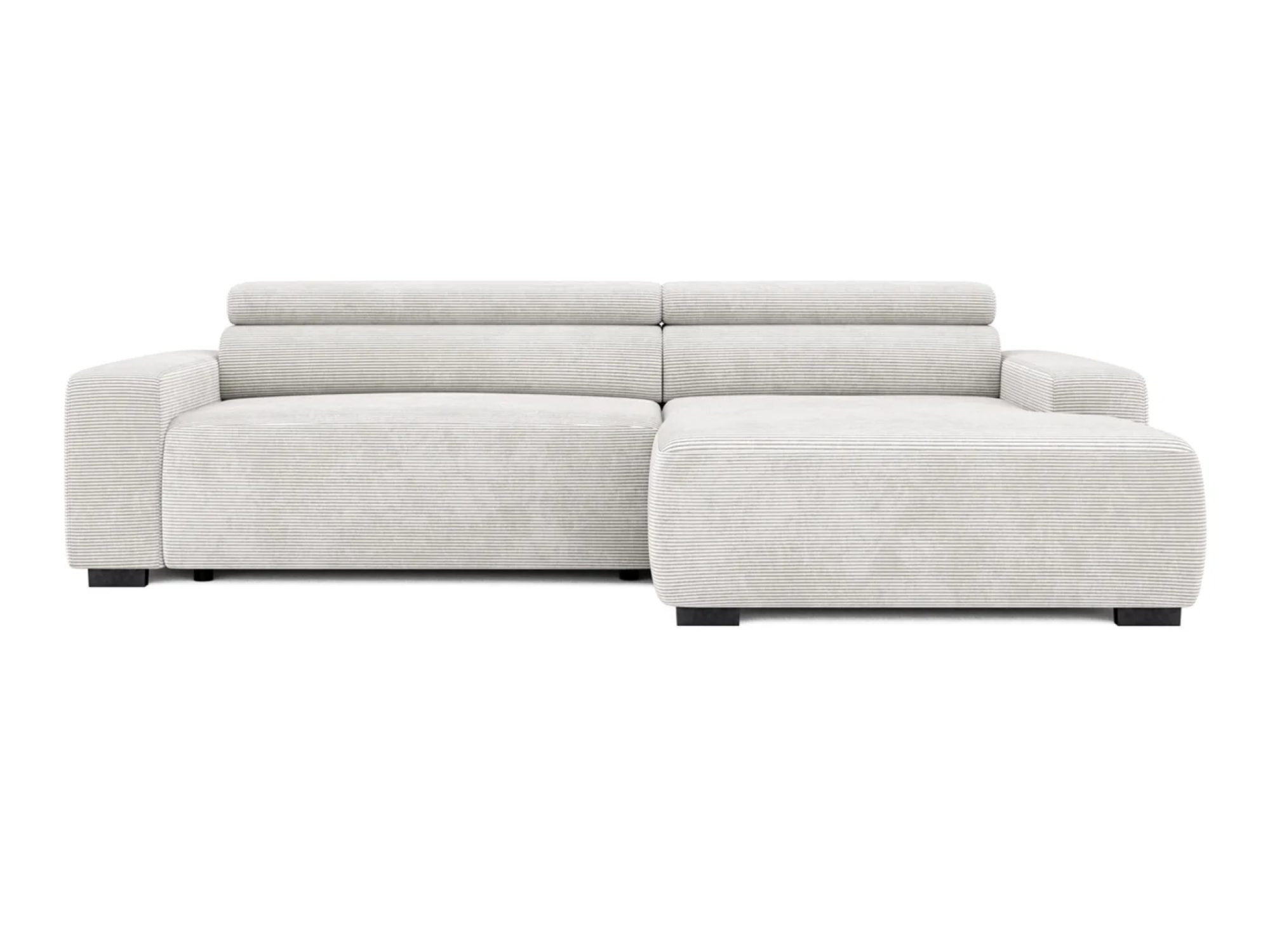 Ecksofa Lyonesso 282 cm vor weißem Hintergrund