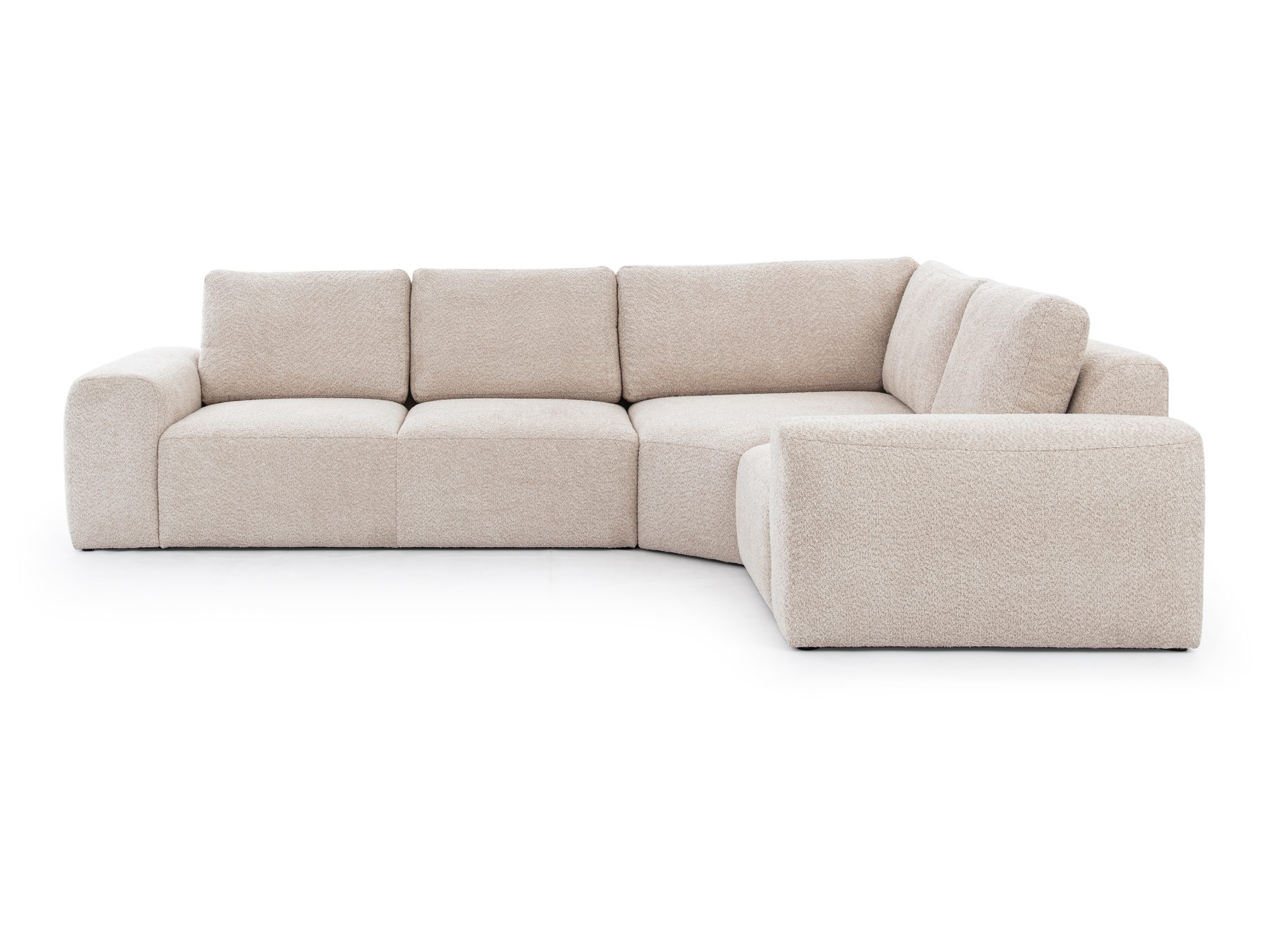 Modulares Ecksofa Gavirno mit weichen Kissen, 315 cm