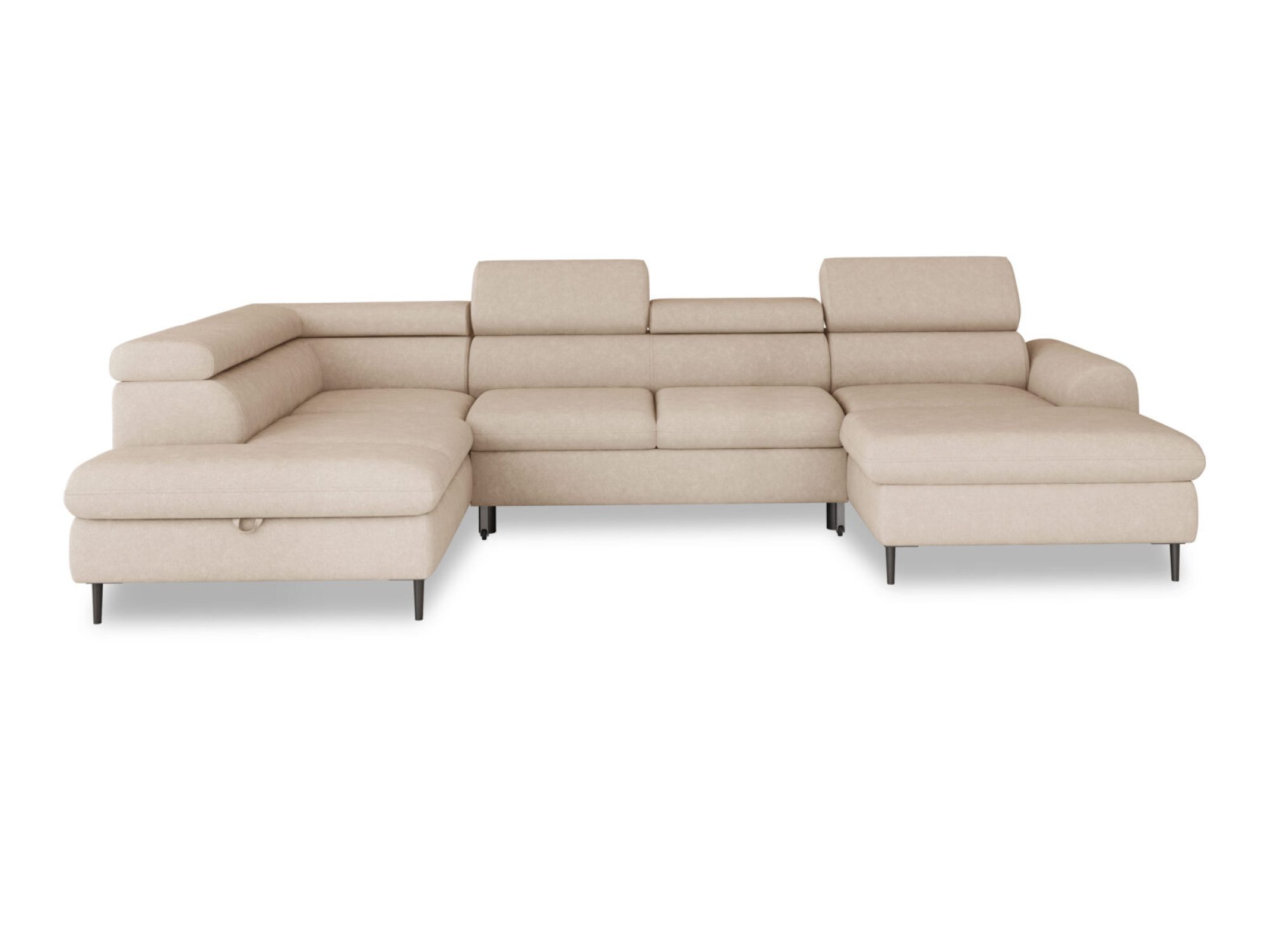Rozkládací sedací souprava do U Rayvero 326 cm