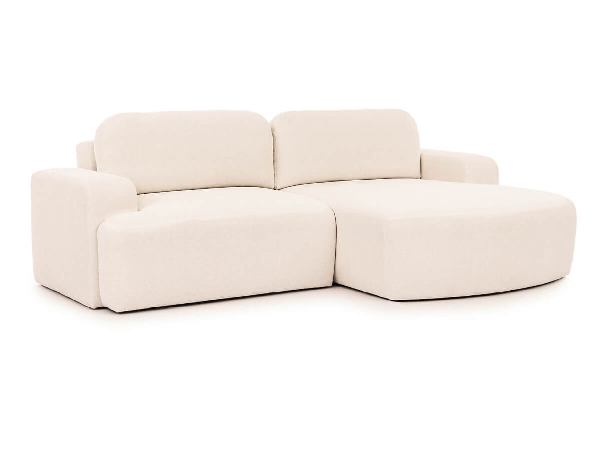 Ecksofa Embrosio in Schrägansicht