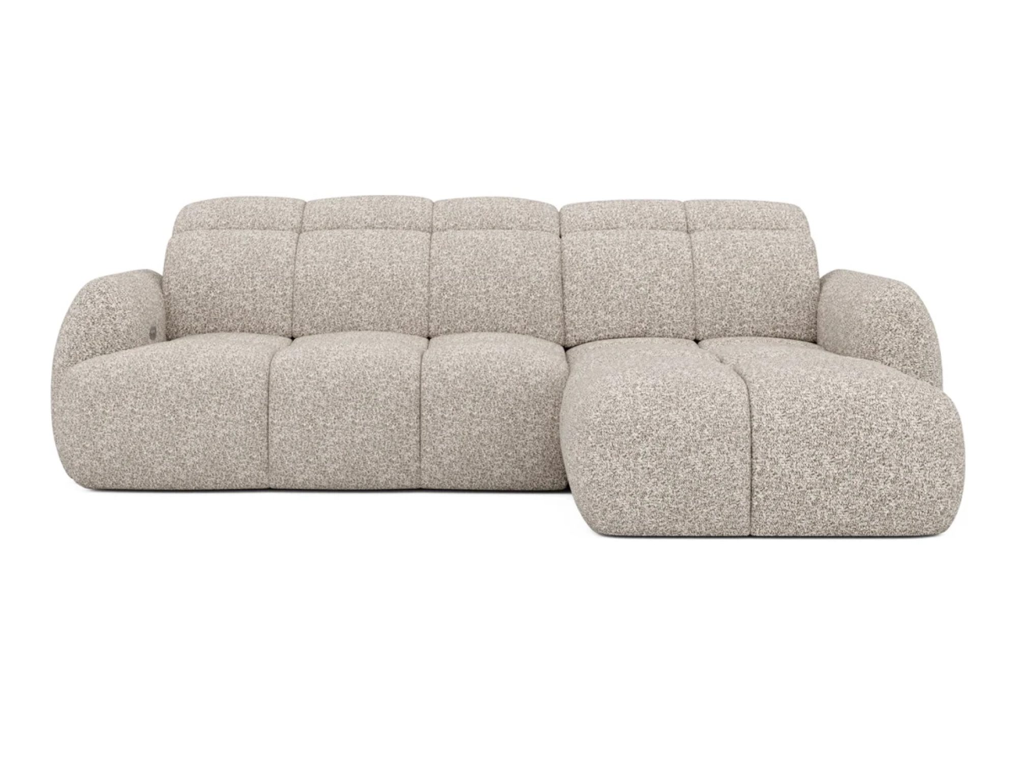 Ecksofa mit Schlaffunktion und Ausziehfunktion Rubiero 283 cm