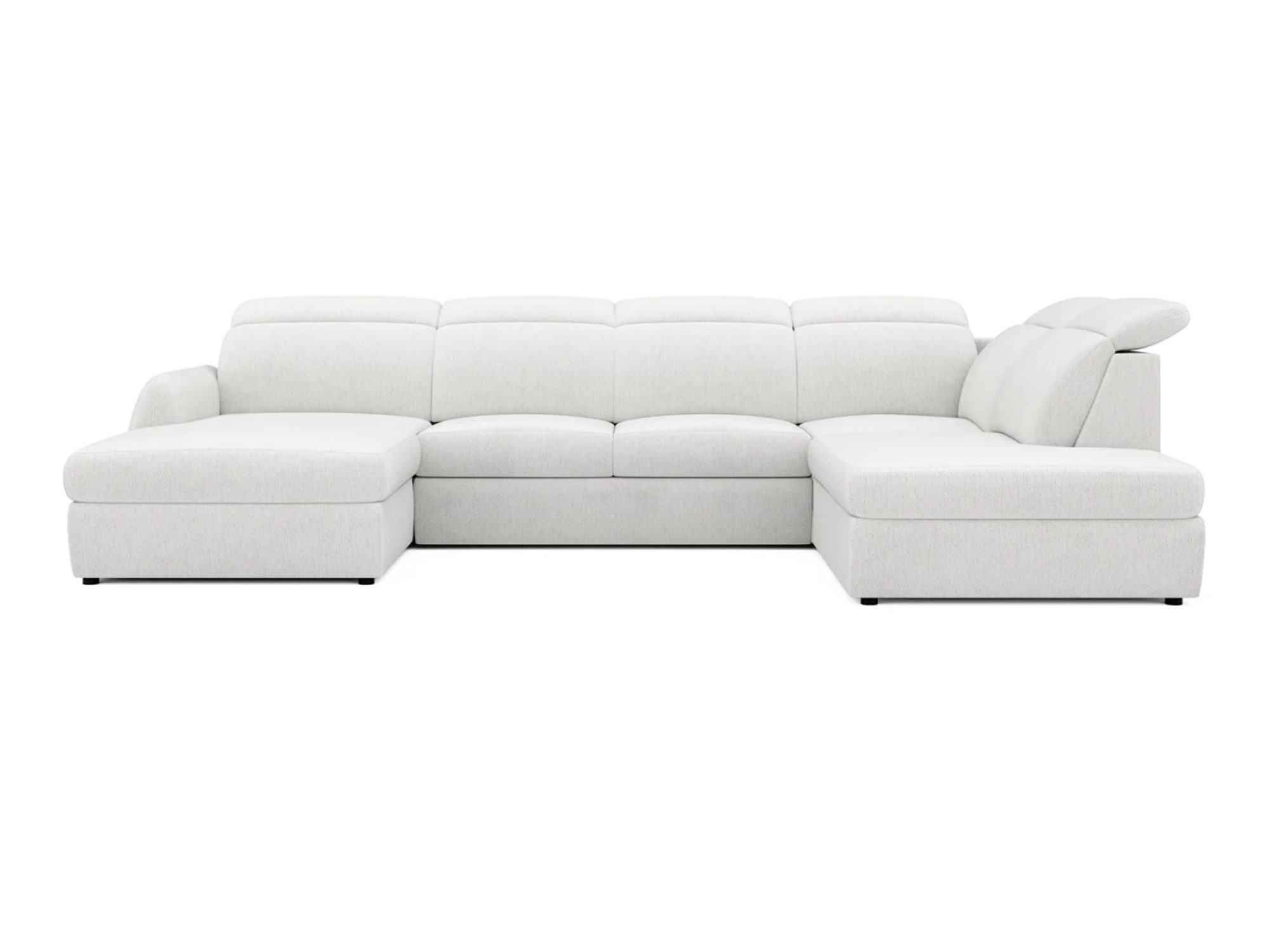 Wohnlandschaft in U-Form mit Schlaffunktion Sanchero 346 cm