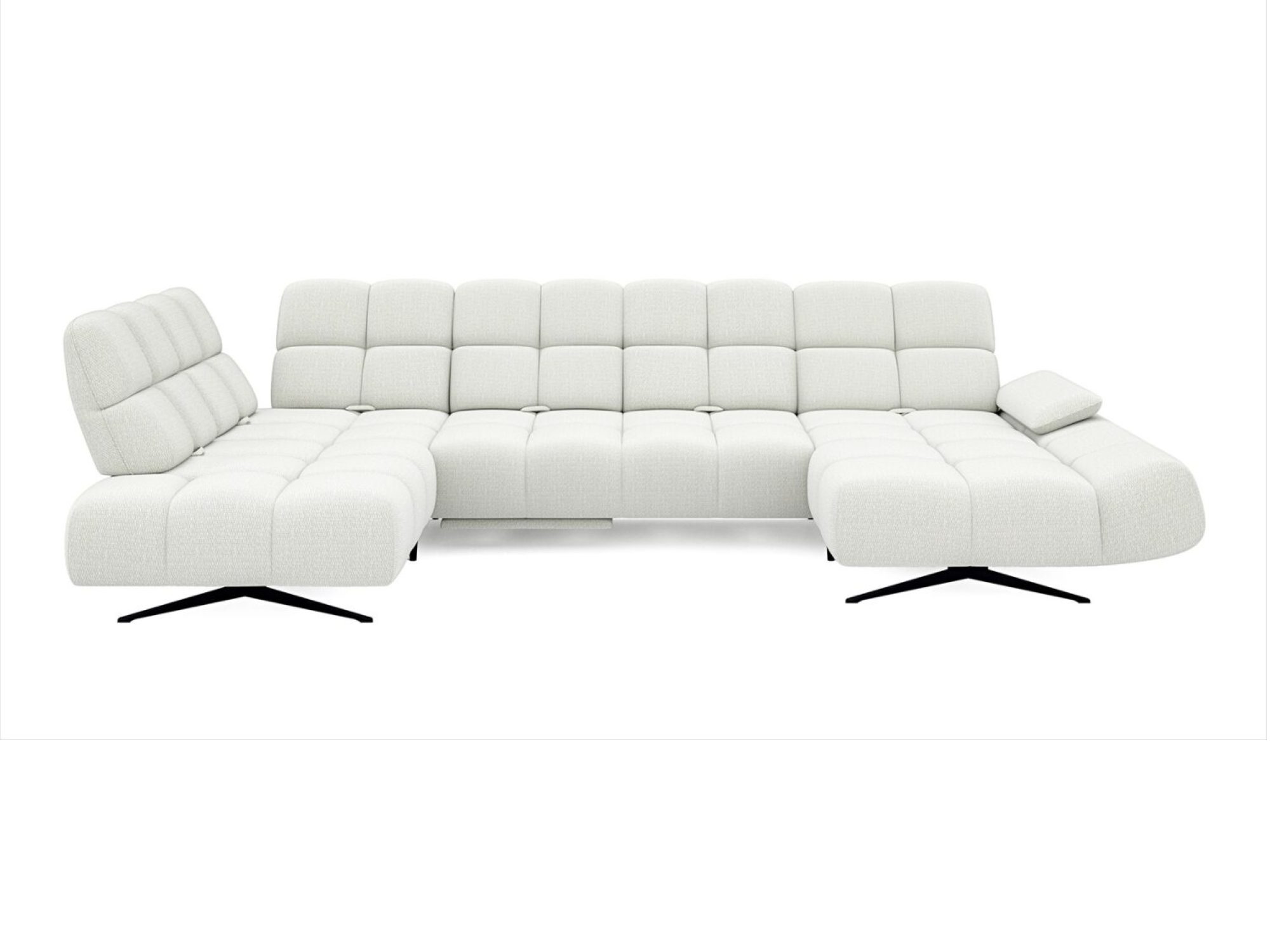 Ecksofa mit elektrischer Fußstütze Pradello 355 cm – Bild 7