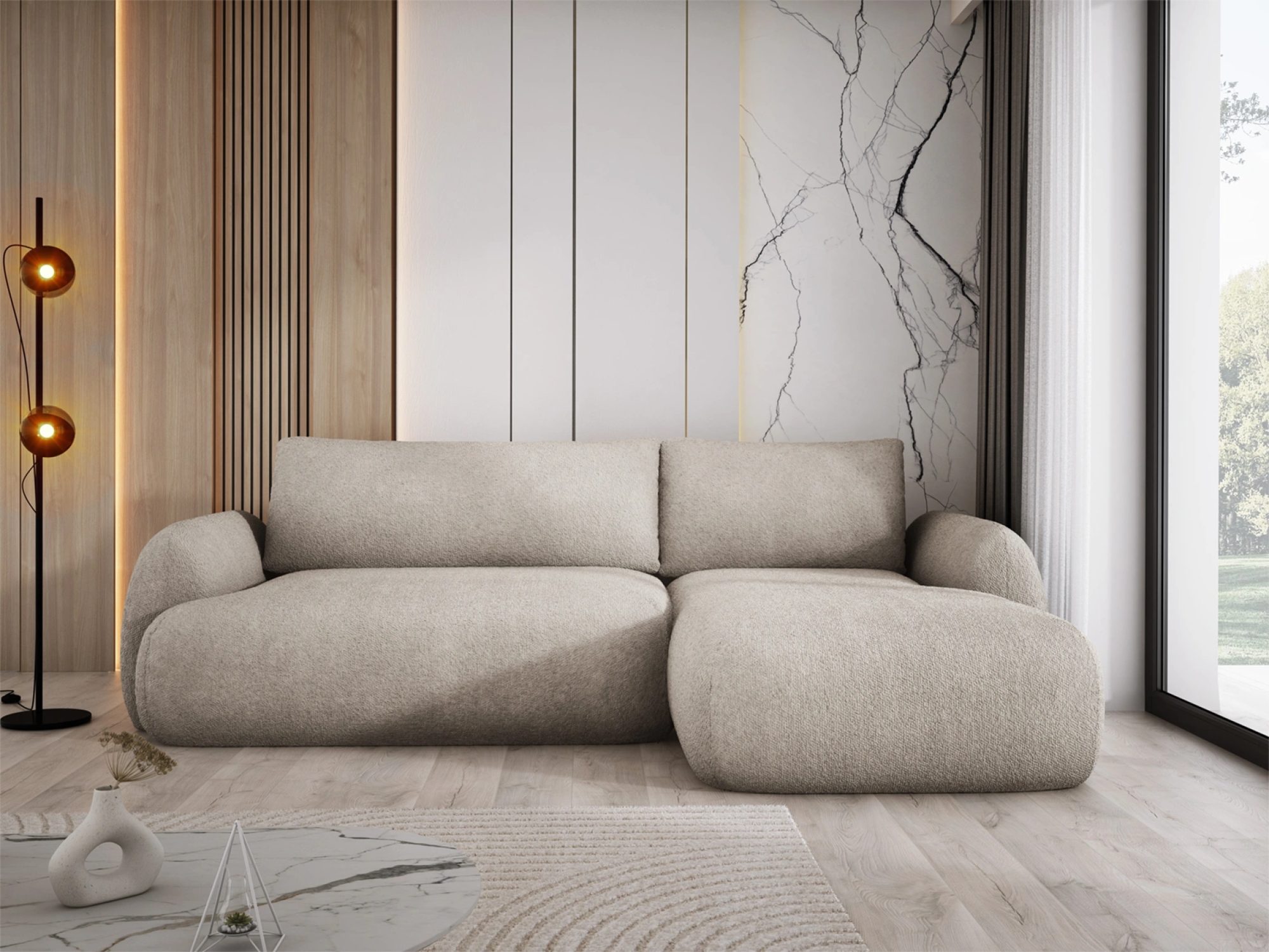 Ecksofa Mondaro 273 cm – Hauptansicht