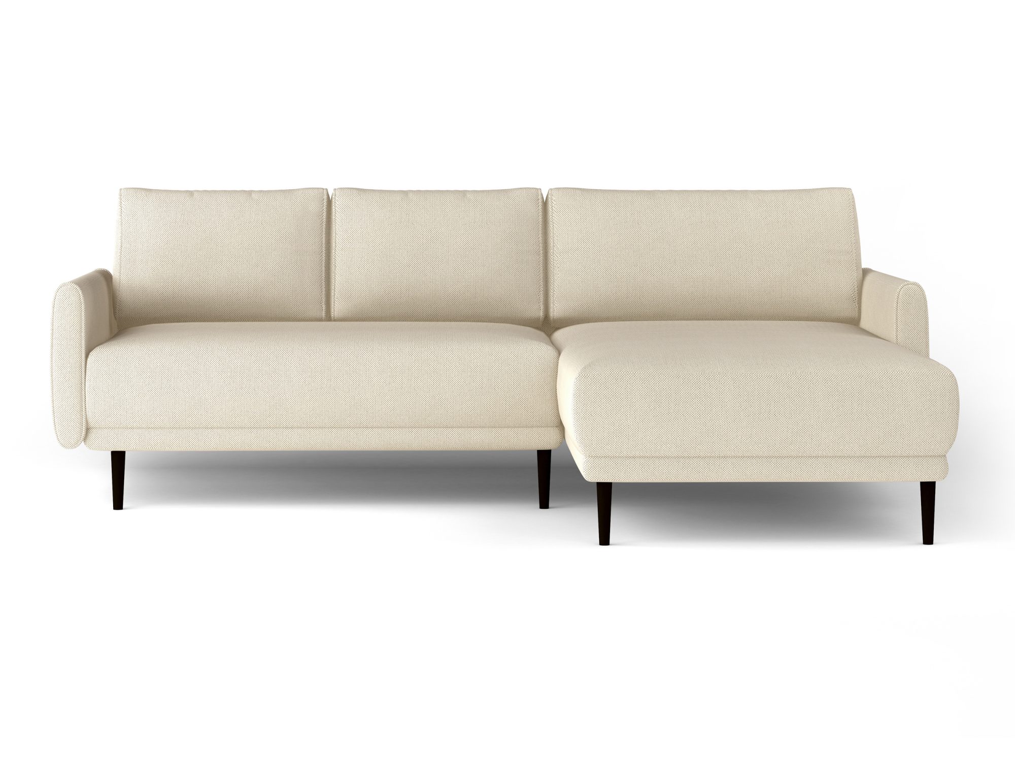 Ecksofa mit Schlaffunktion und Bettkasten 223 cm NORVETO