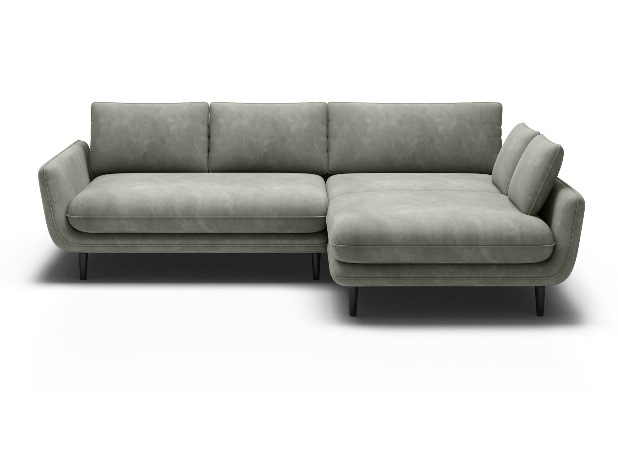 Ecksofa mit Schlaffunktion und Bettkasten 260 cm SOLVIERO