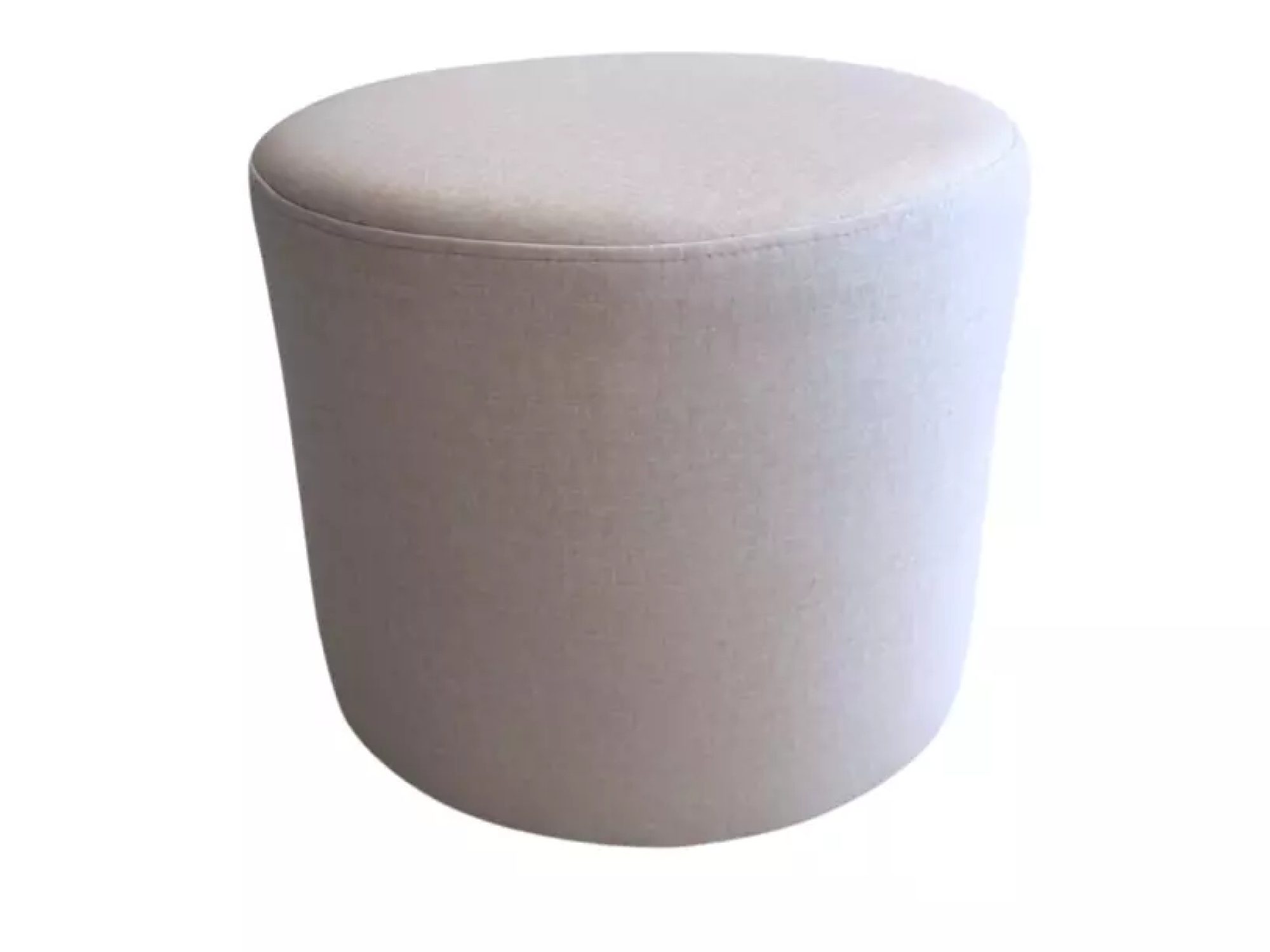 Kulatý čalouněný taburet Pufello 45 cm