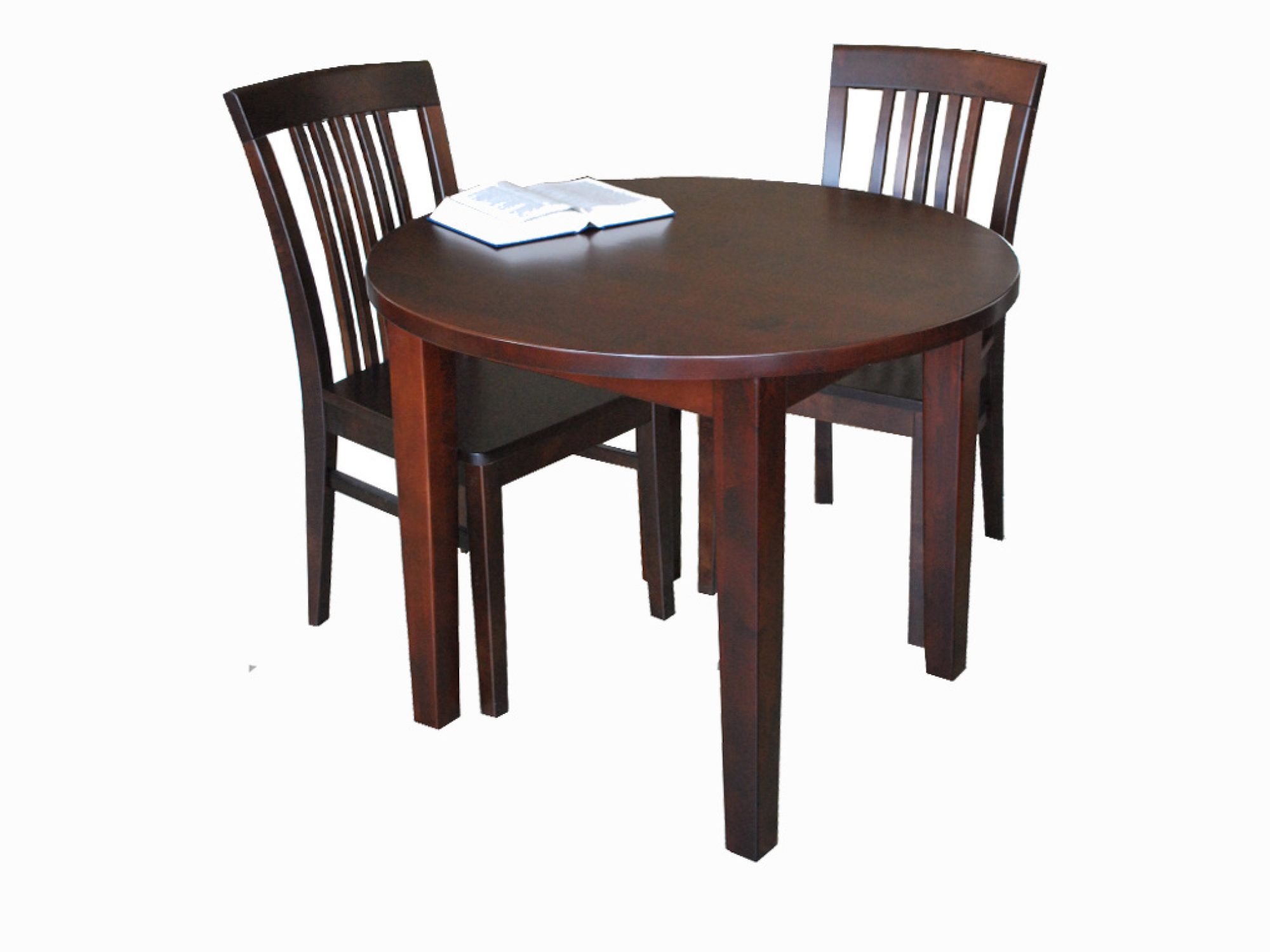 Runder Holztisch LOGAN 95 cm – Gesamtansicht