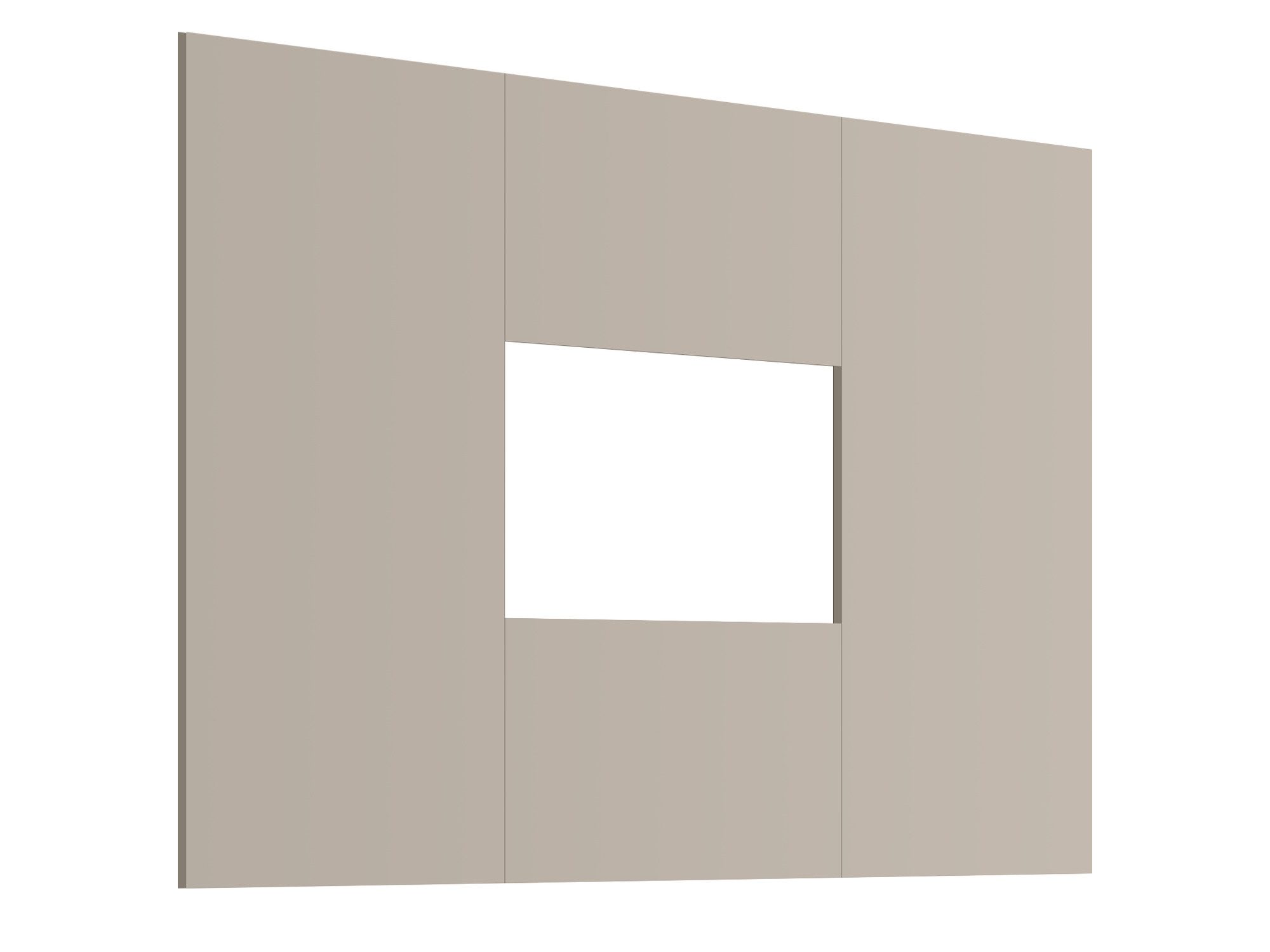 Hängendes Wandpaneel Flavero 160 cm für das Wohnzimmer