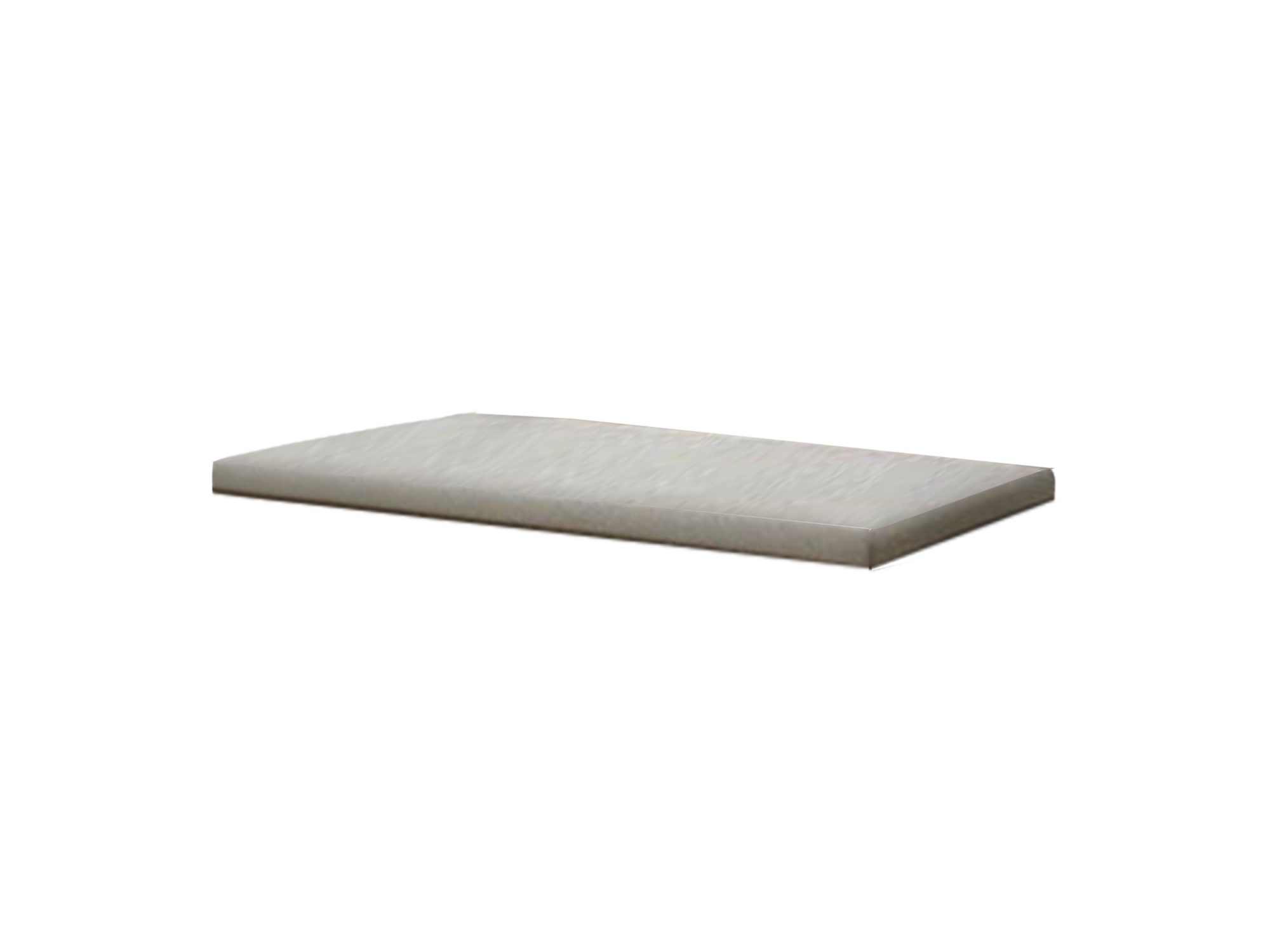 Sitzkissen 4 cm Melvoro 60 × 32 cm, beiger Samt