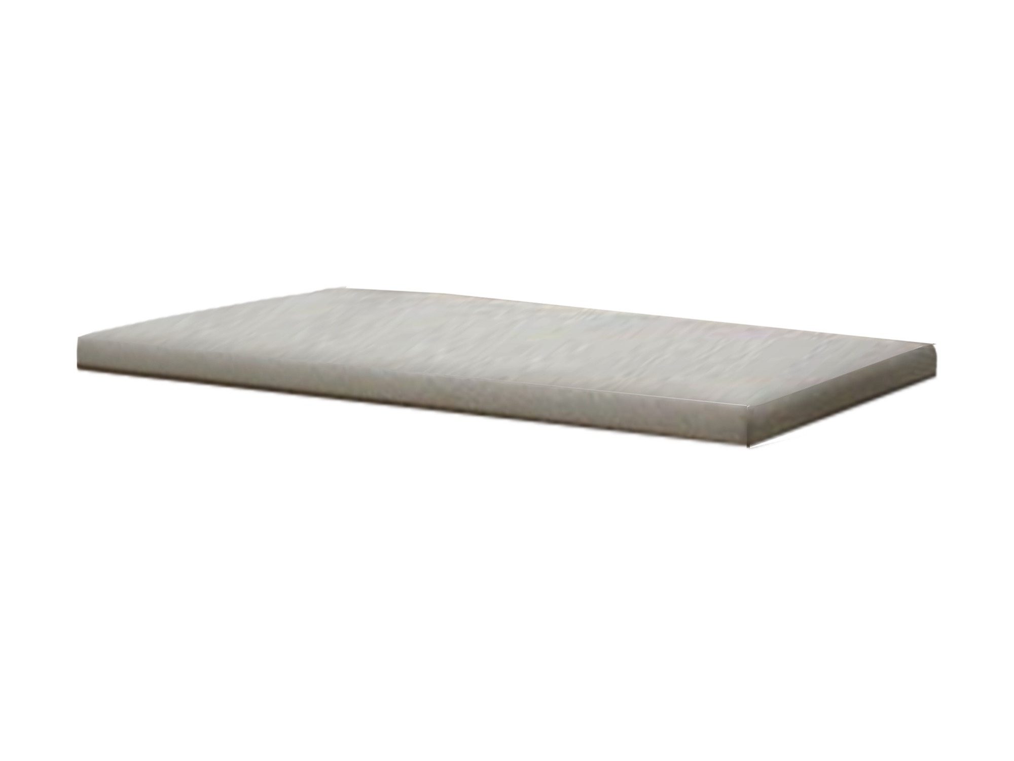 Sitzkissen 4 cm Arvello 60 × 32 cm beiger Velours