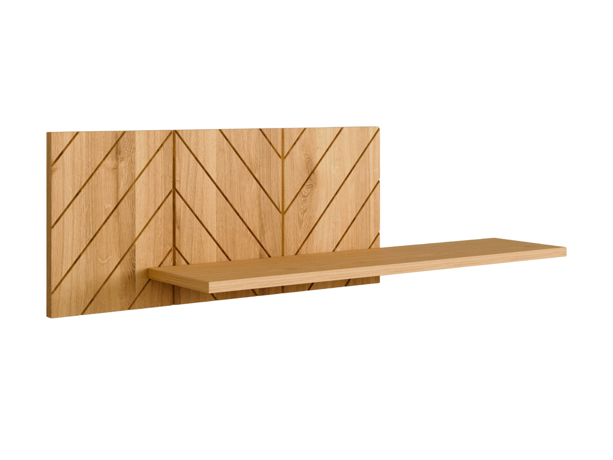 Wandregal Eiche Jorvano 98 cm, Eiche natur