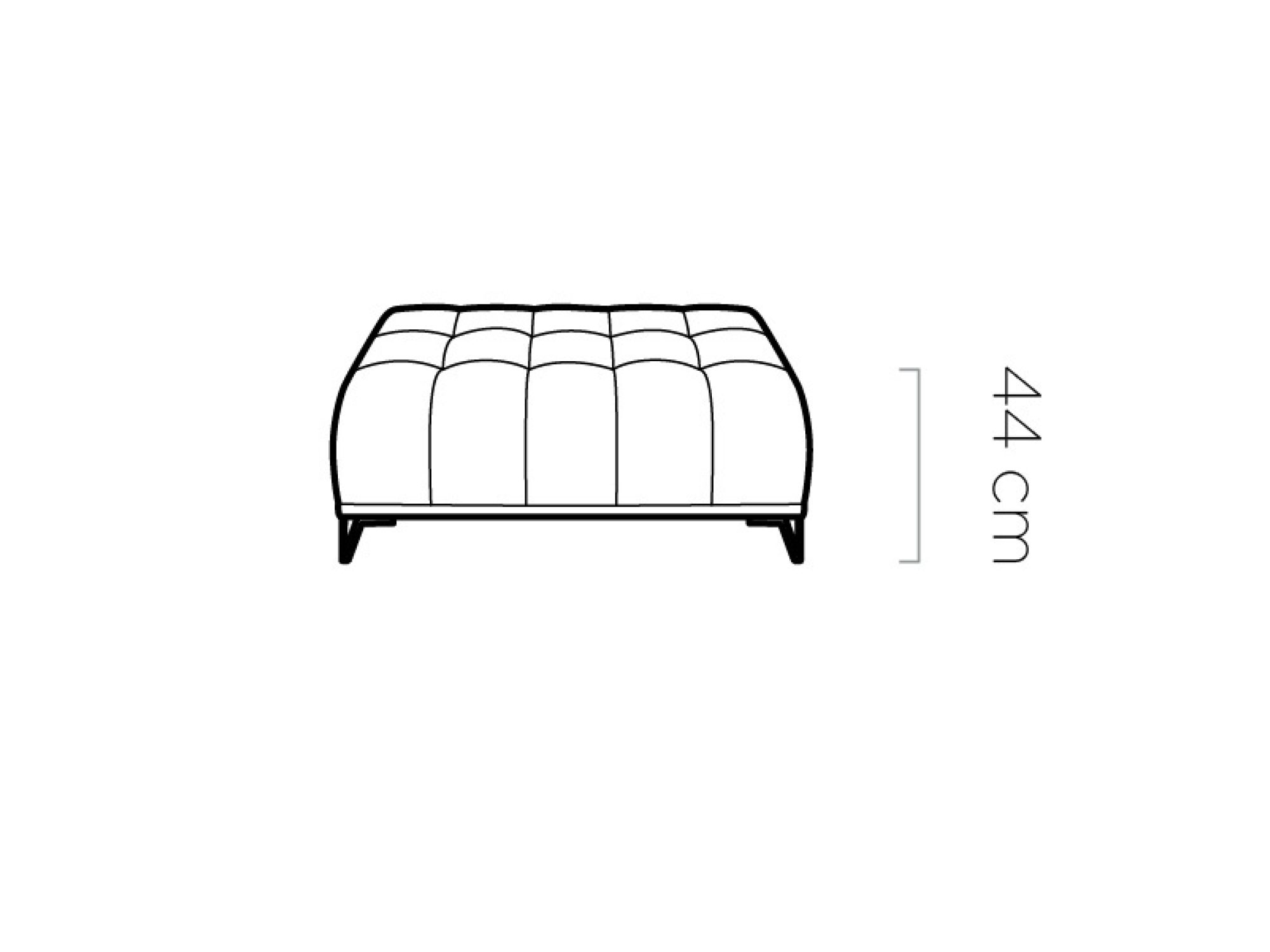 Taburet Pallavero, pohled 2