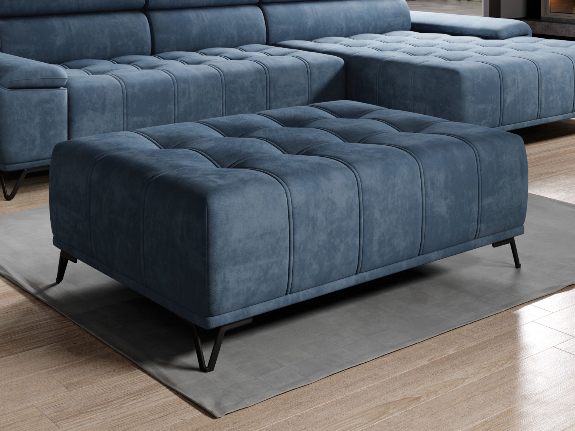 Taburet Pallavero 125 cm v interiéru