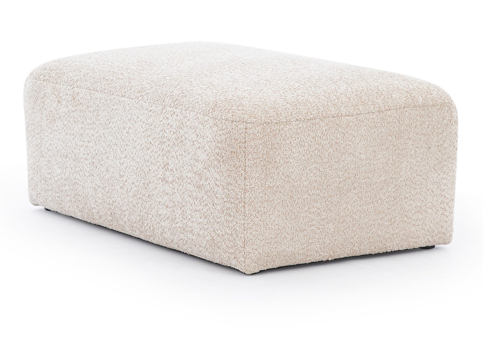 Obdélníkový čalouněný taburet Gavirno 106 cm