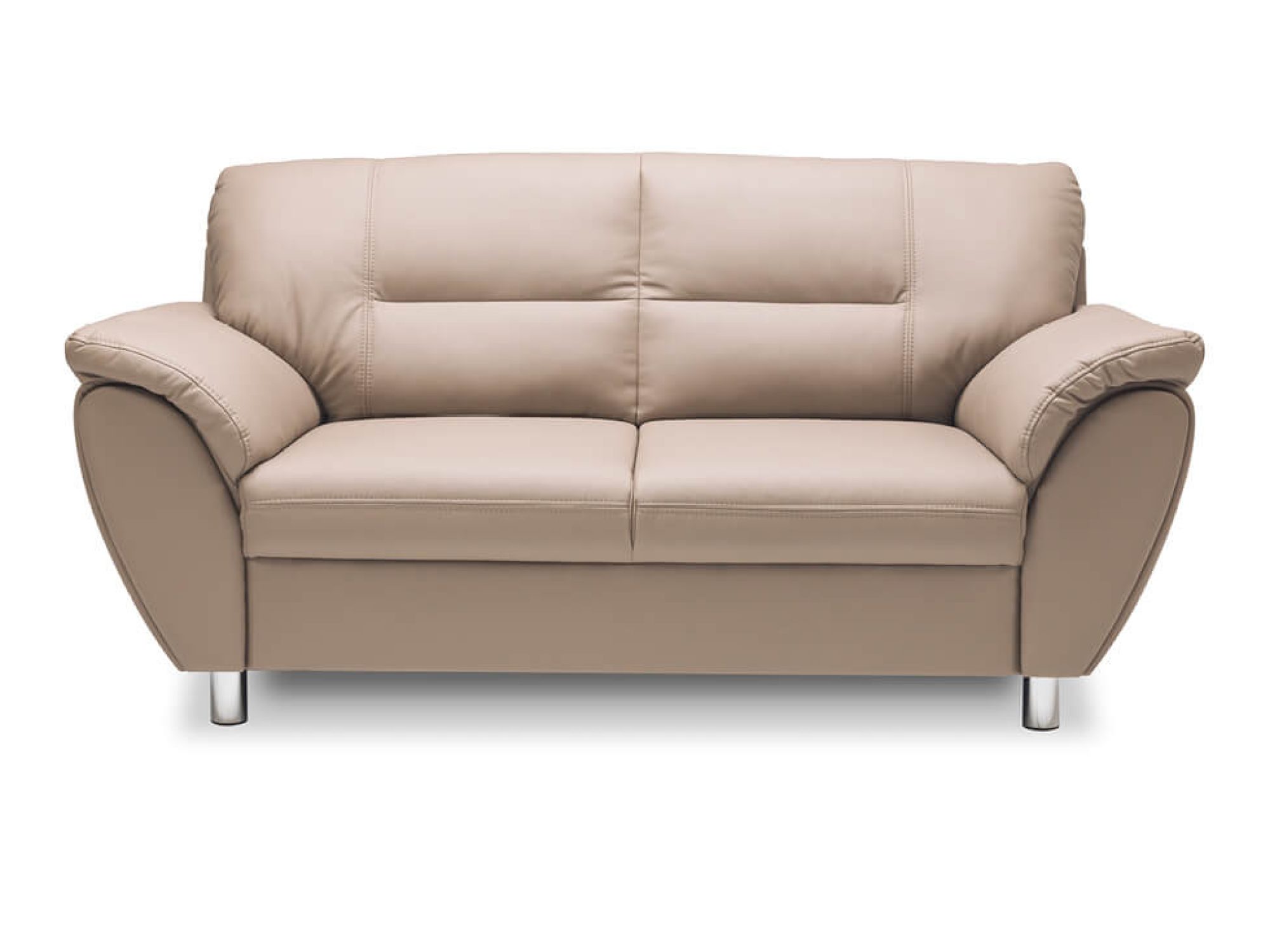 Sofa dwuosobowa z profilowanym oparciem Belcaro 183 cm