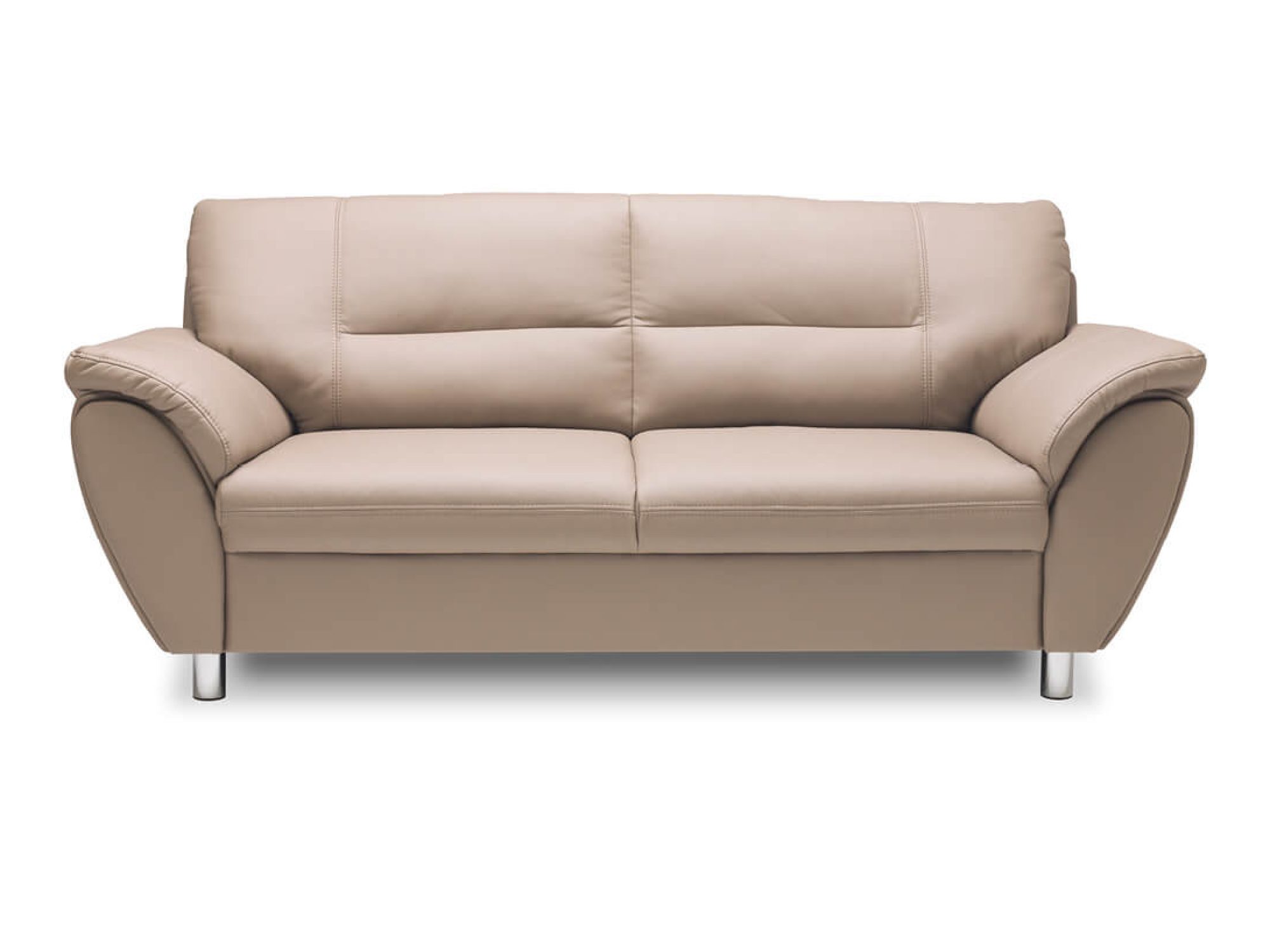 Sofa trzyosobowa z profilowanym oparciem Belcaro 210 cm