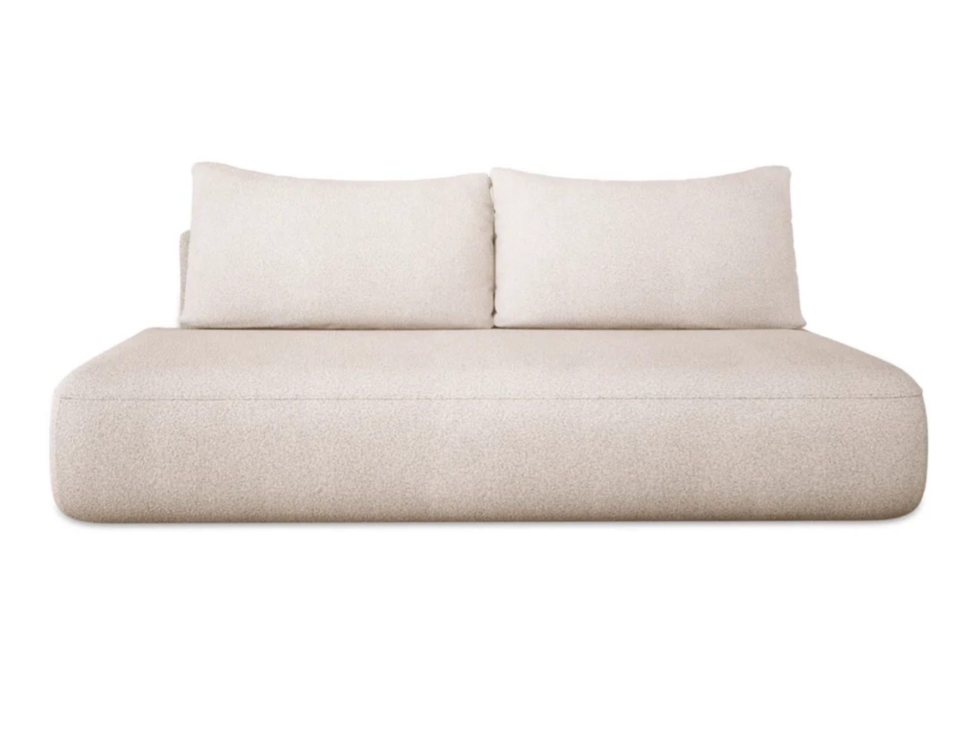 Sofa Bloomero 235 cm auf weißem Hintergrund