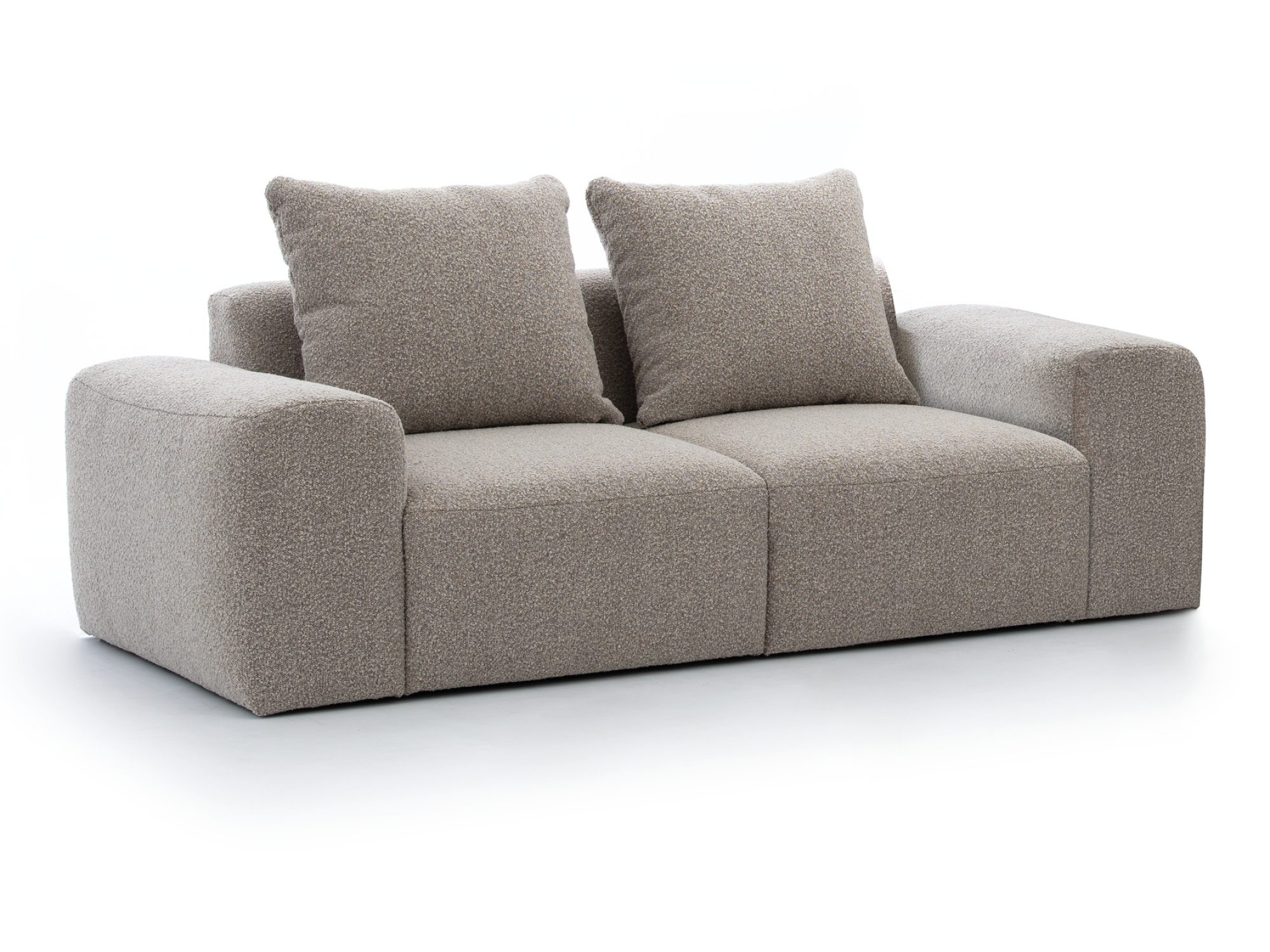 2-Sitzer-Sofa Brunelio – Schrägansicht