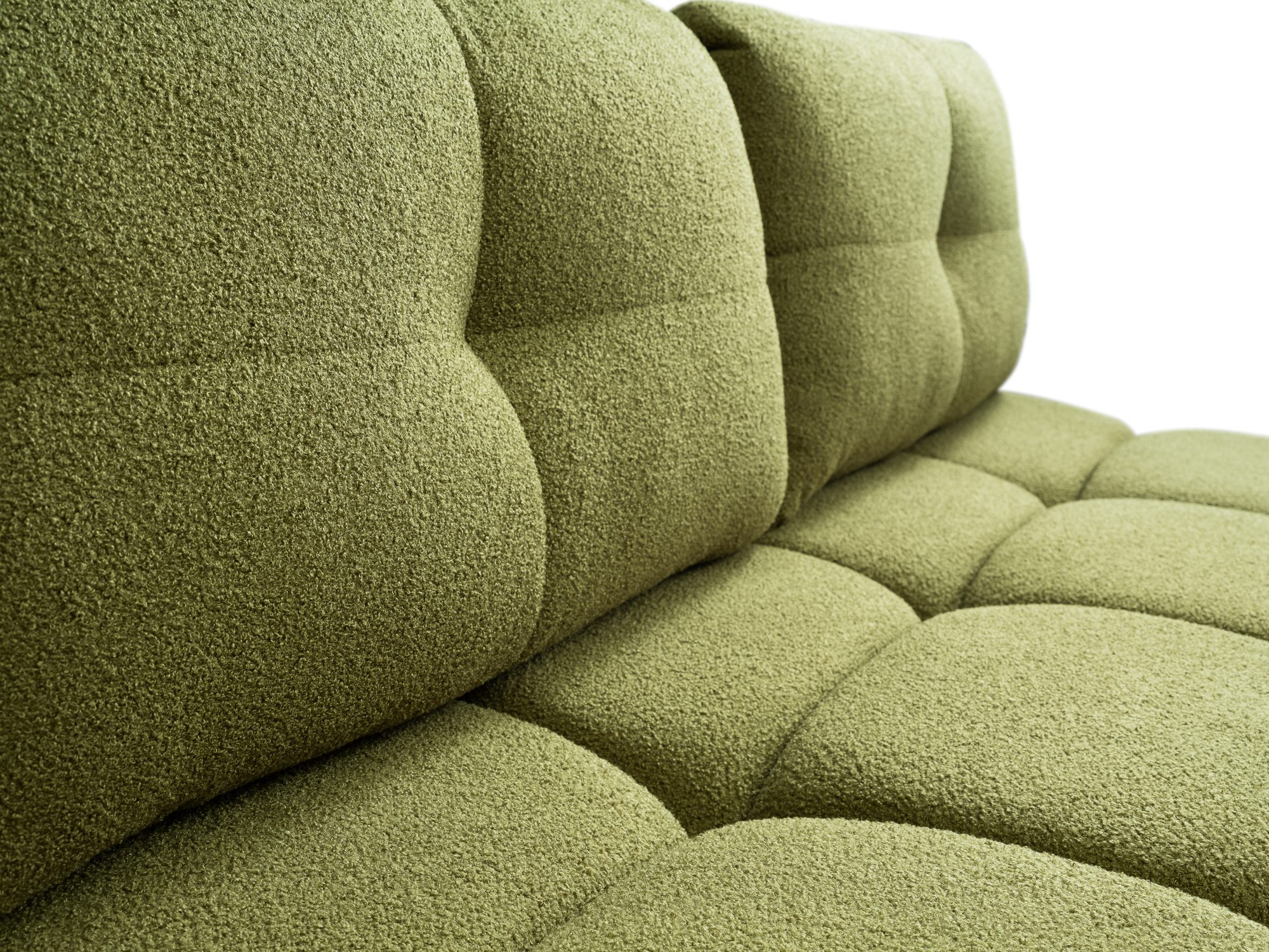 Sofa Elbano – Nahaufnahme der Polsterstruktur und Verarbeitung