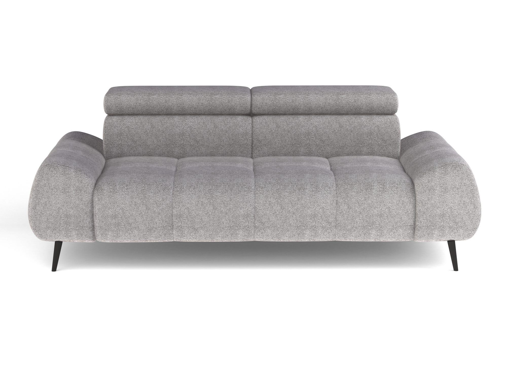 2-Sitzer-Sofa Mavero, Frontansicht vor weißem Hintergrund