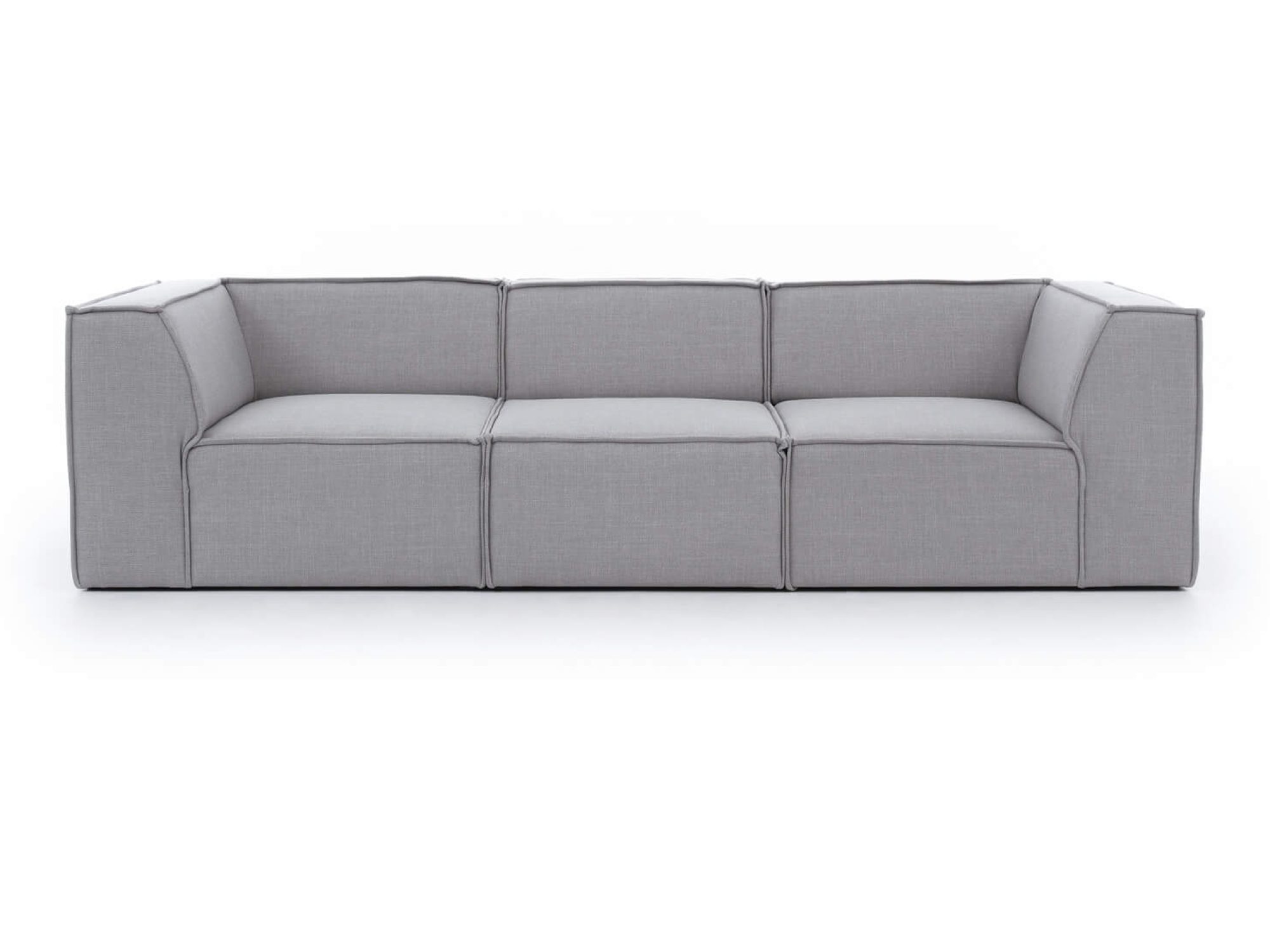 Modulsofa Mervino, 278 cm, vor weißem Hintergrund